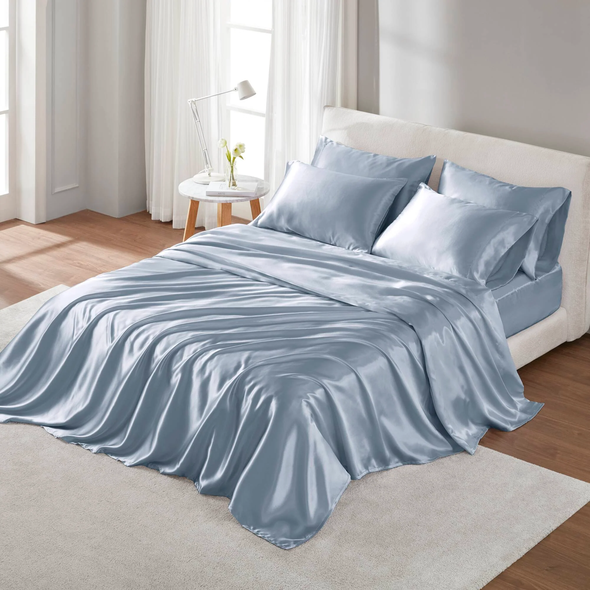 Satin Luxury Sheet Set - Image 26