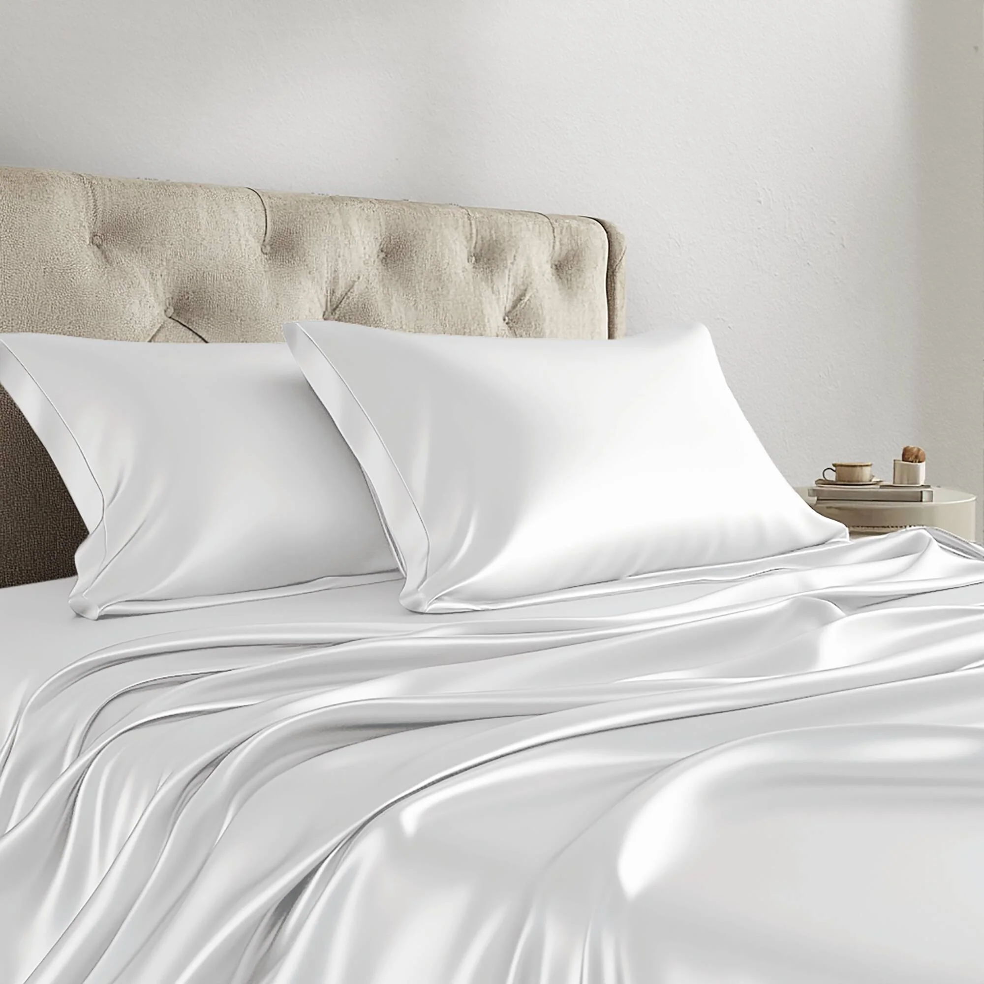 Satin Luxury Sheet Set - Image 27