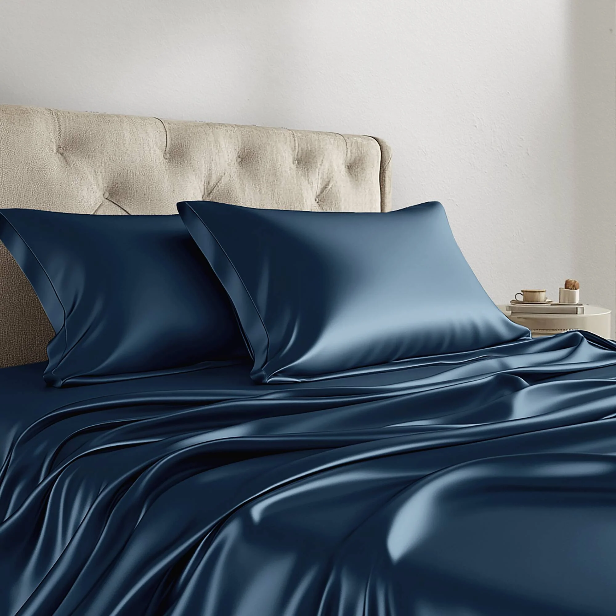 Satin Luxury Sheet Set - Image 29