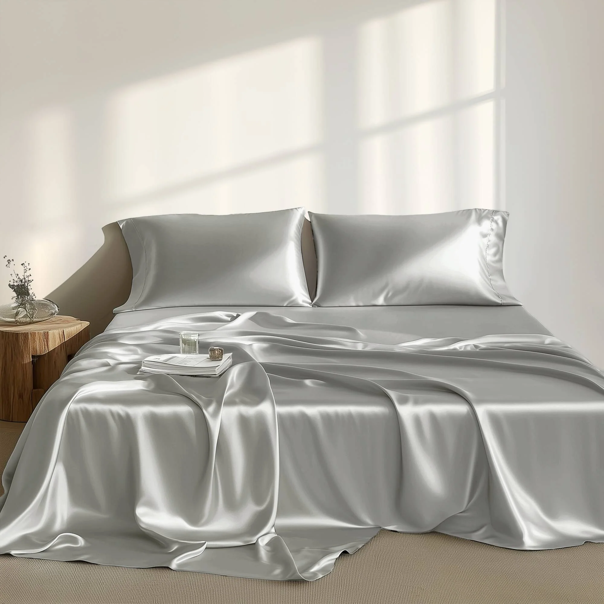 Satin Luxury Sheet Set - Image 3