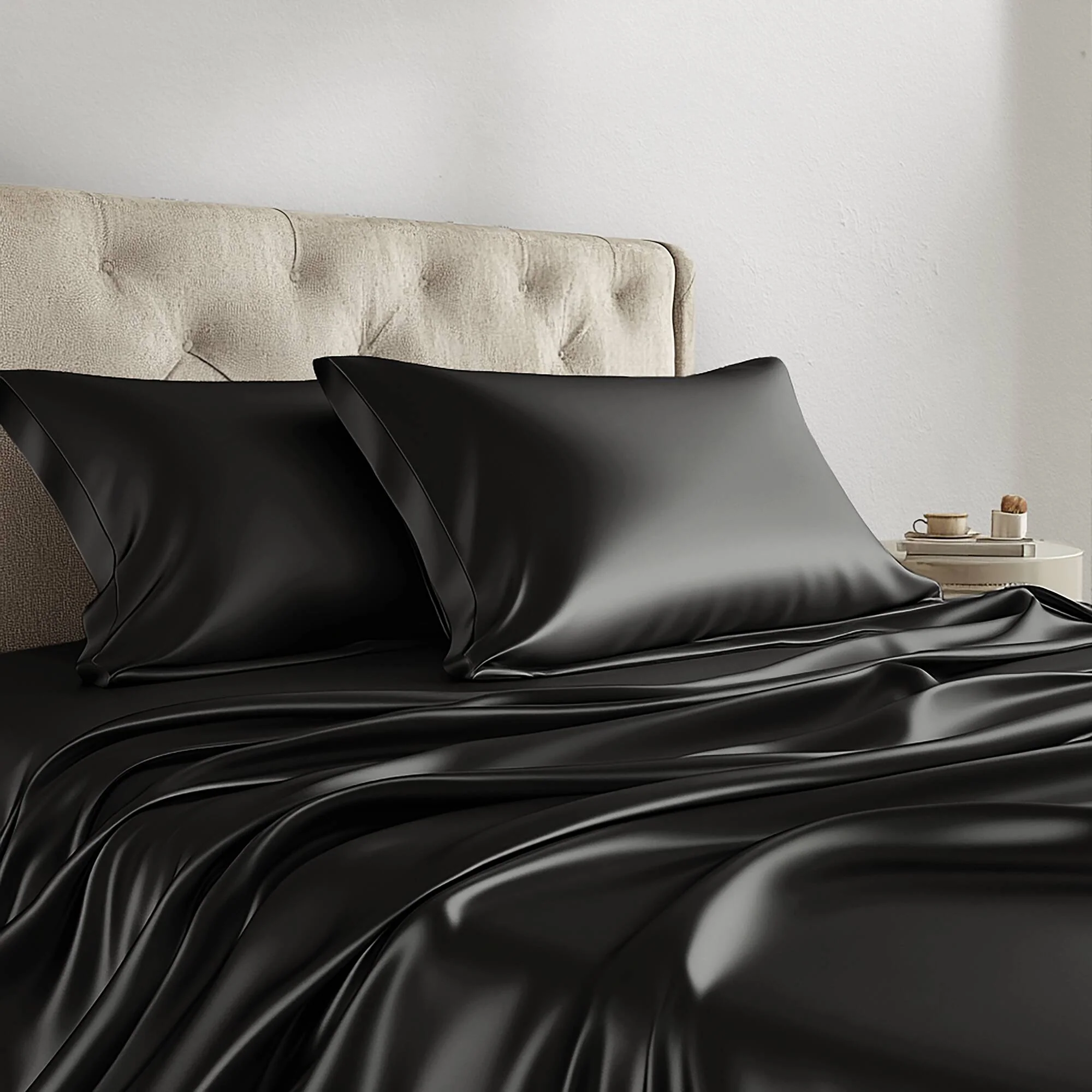 Satin Luxury Sheet Set - Image 30