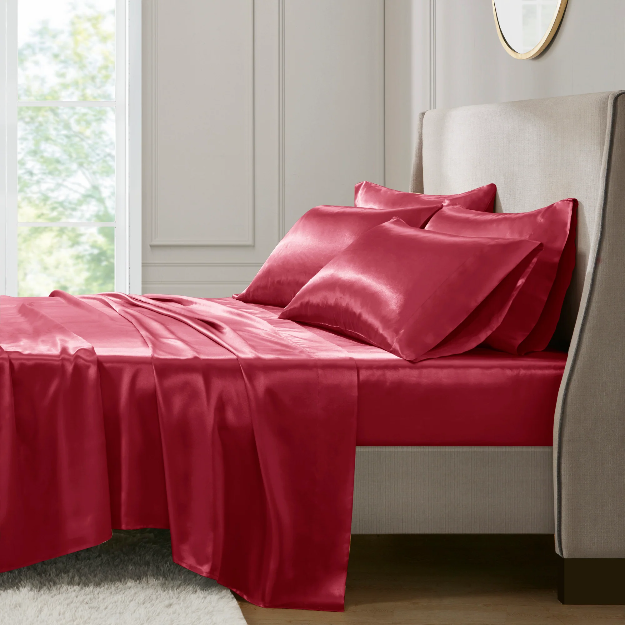 Satin Luxury Sheet Set - Image 31