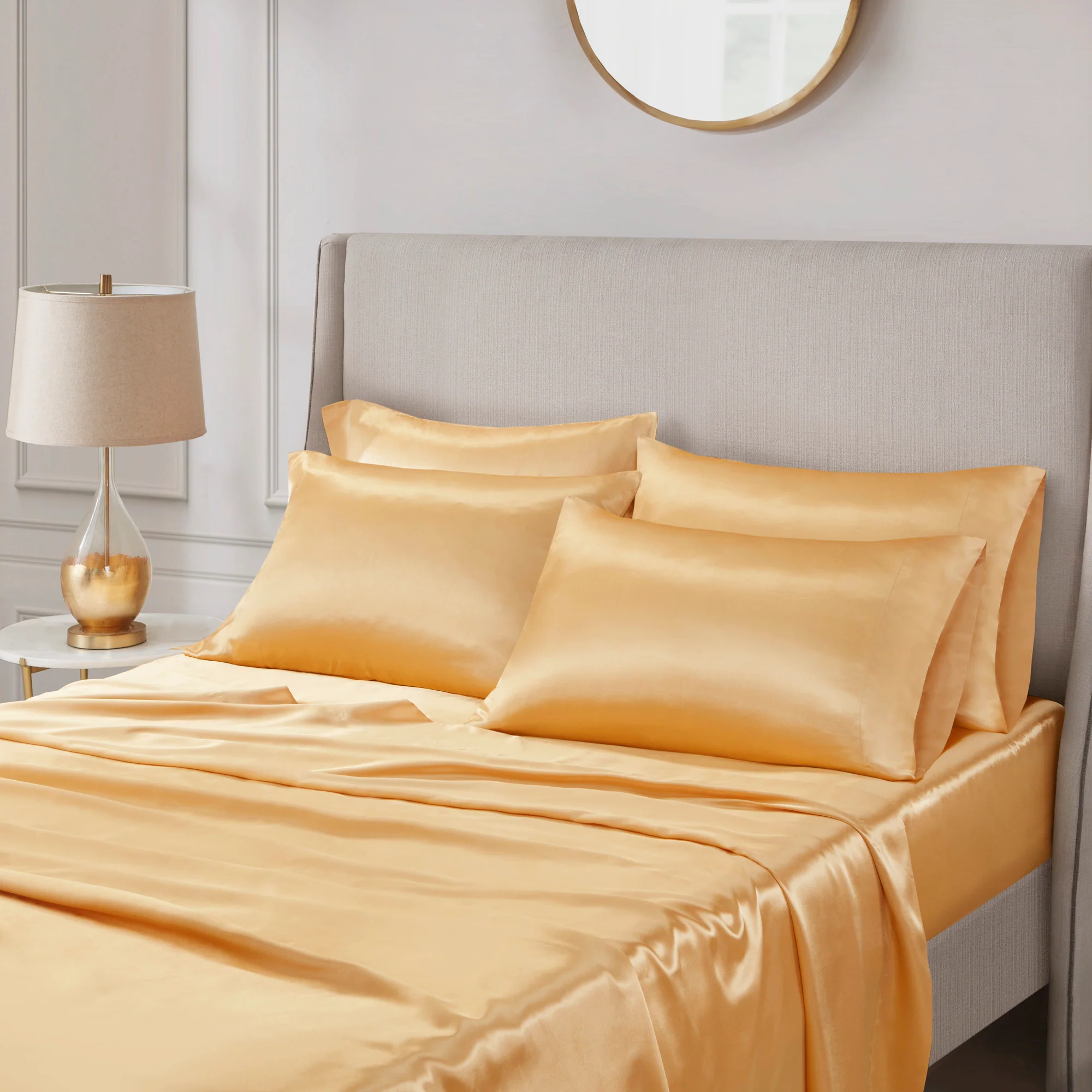 Satin Luxury Sheet Set - Image 37