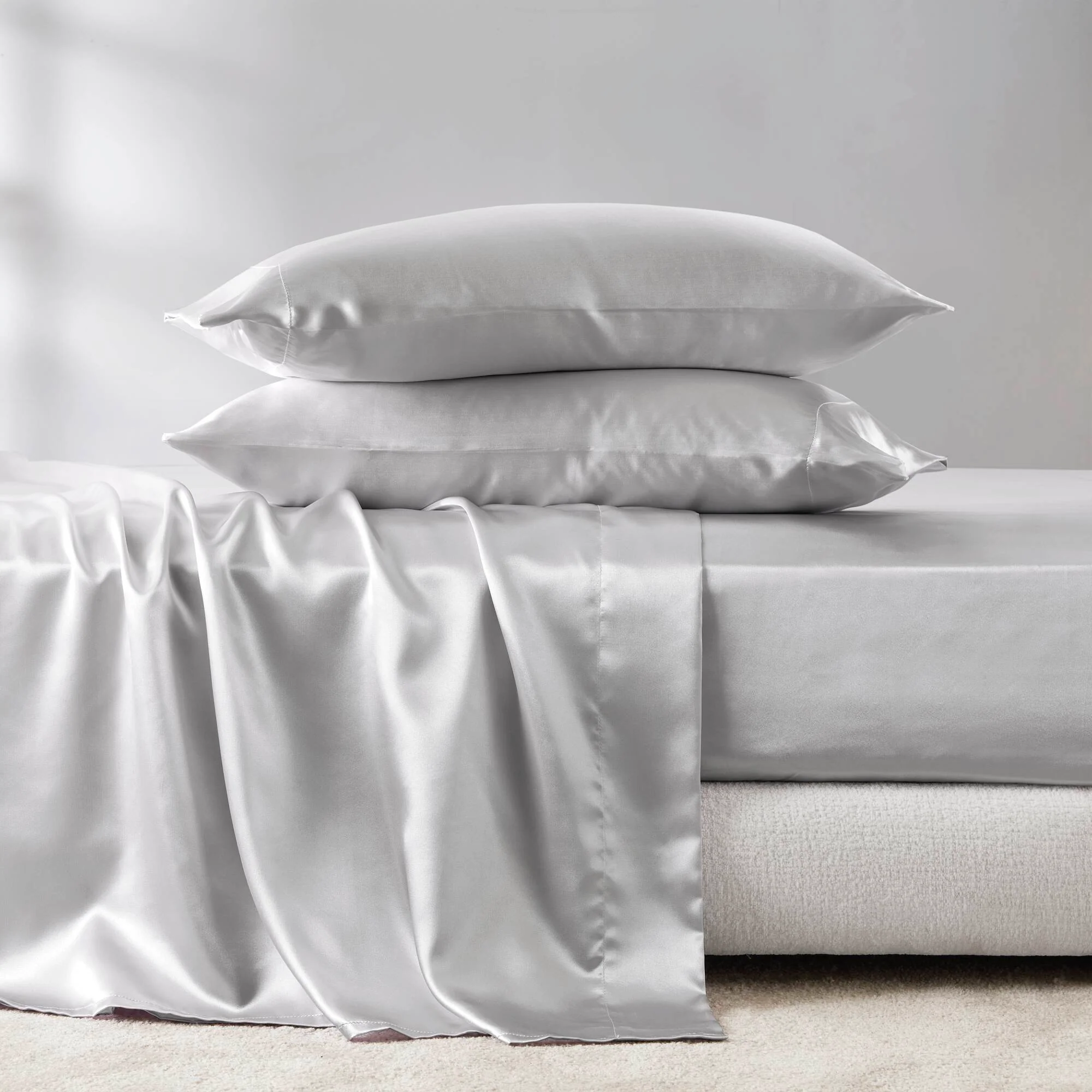 Satin Luxury Sheet Set - Image 54
