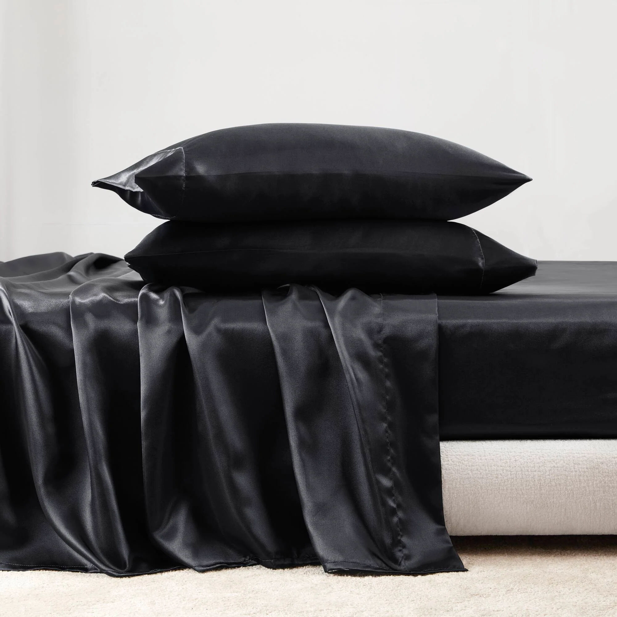 Satin Luxury Sheet Set - Image 58