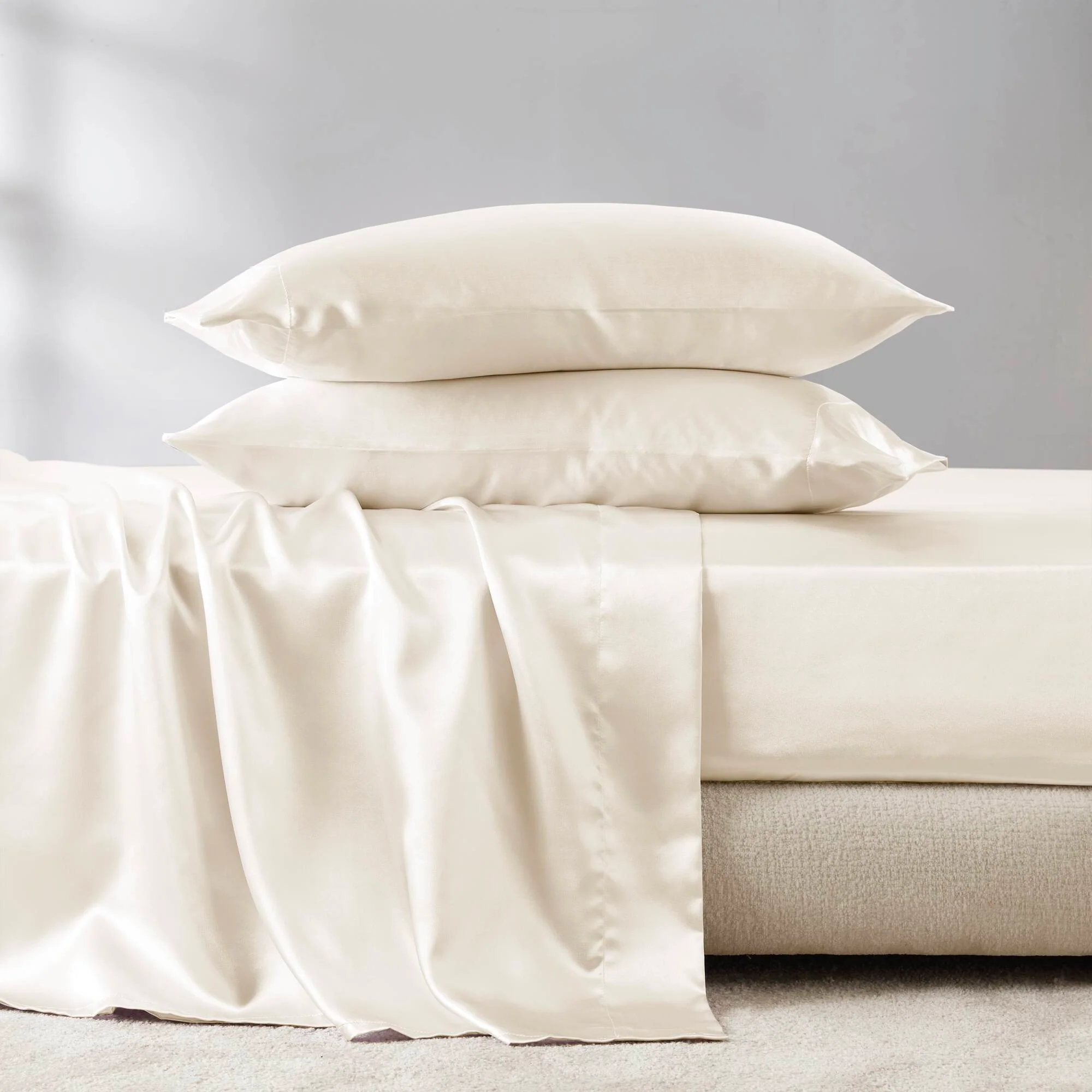 Satin Luxury Sheet Set - Image 59
