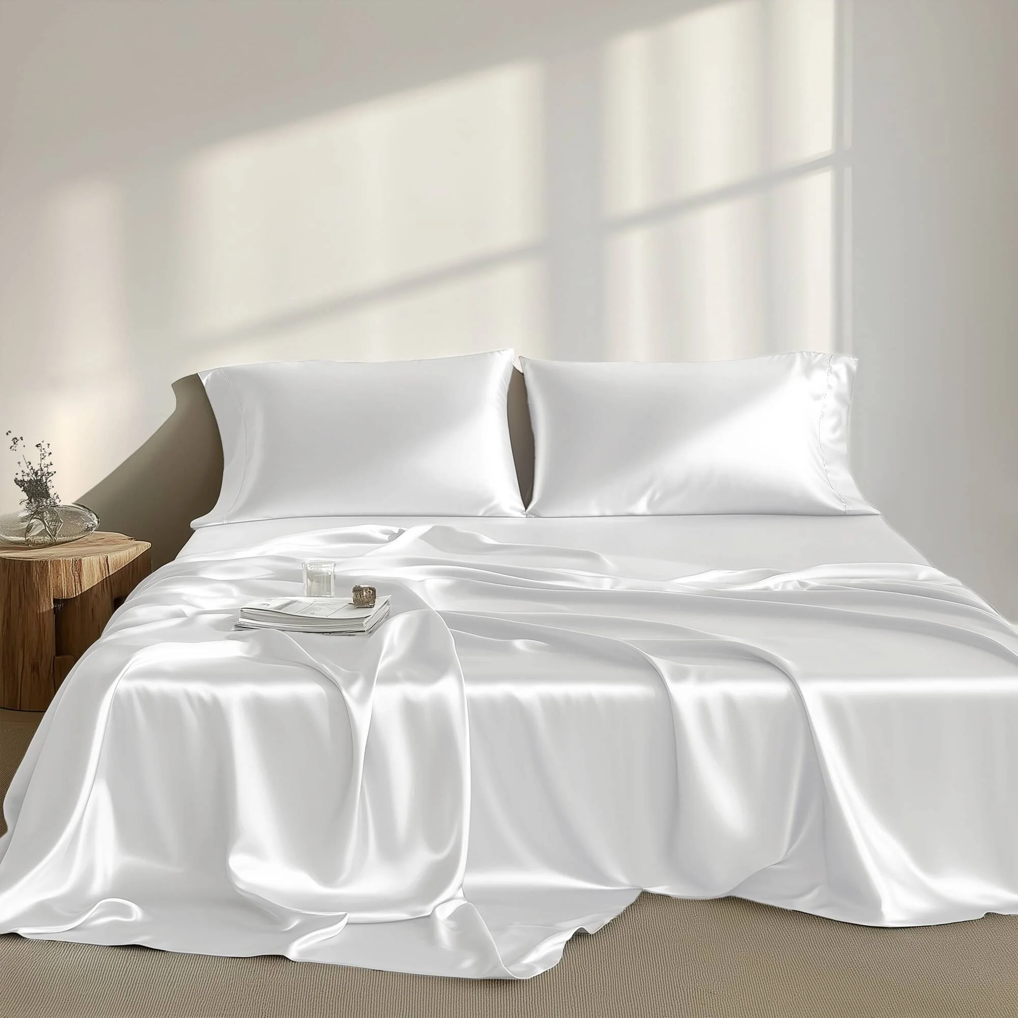 Satin Luxury Sheet Set - Image 6