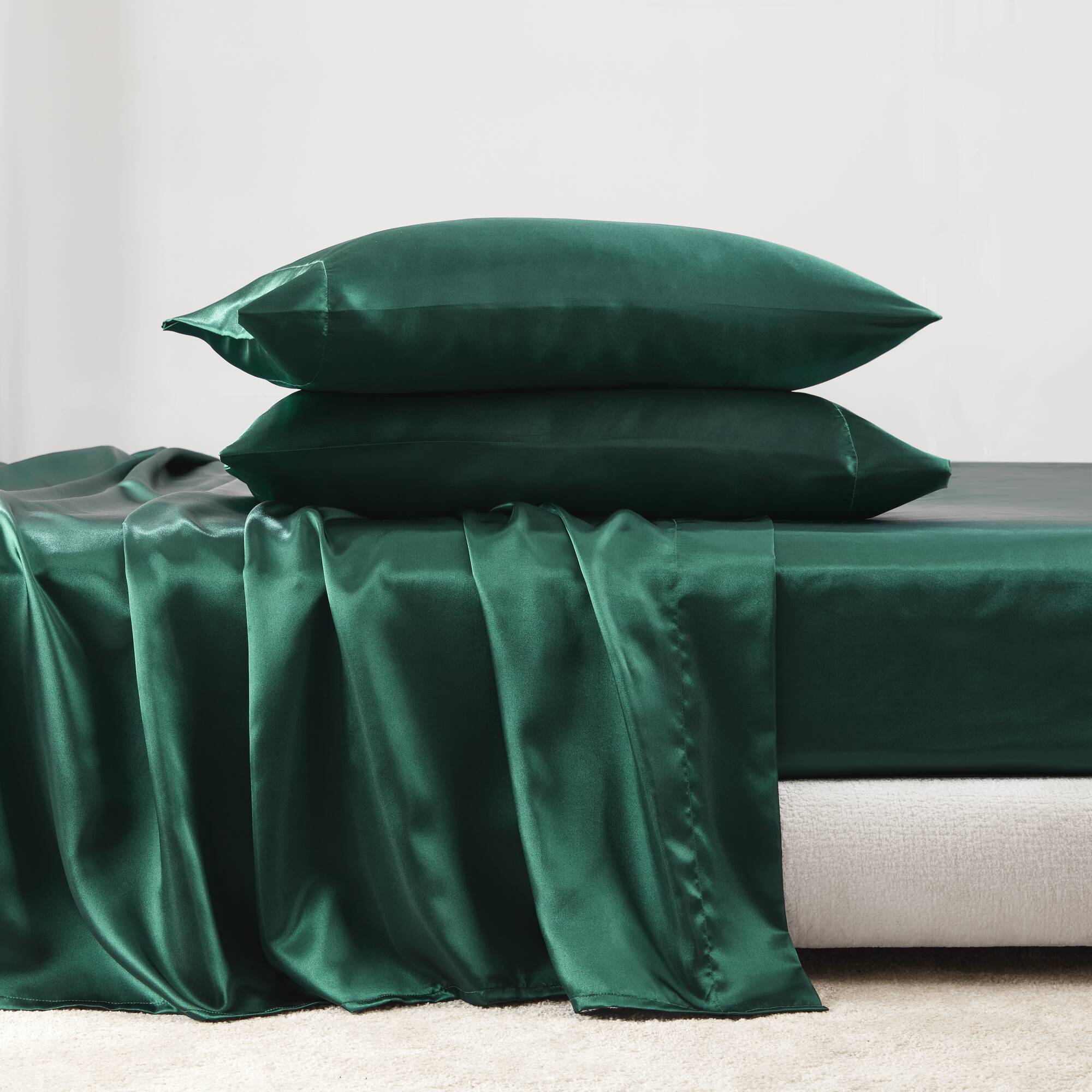 Satin Luxury Sheet Set - Image 60