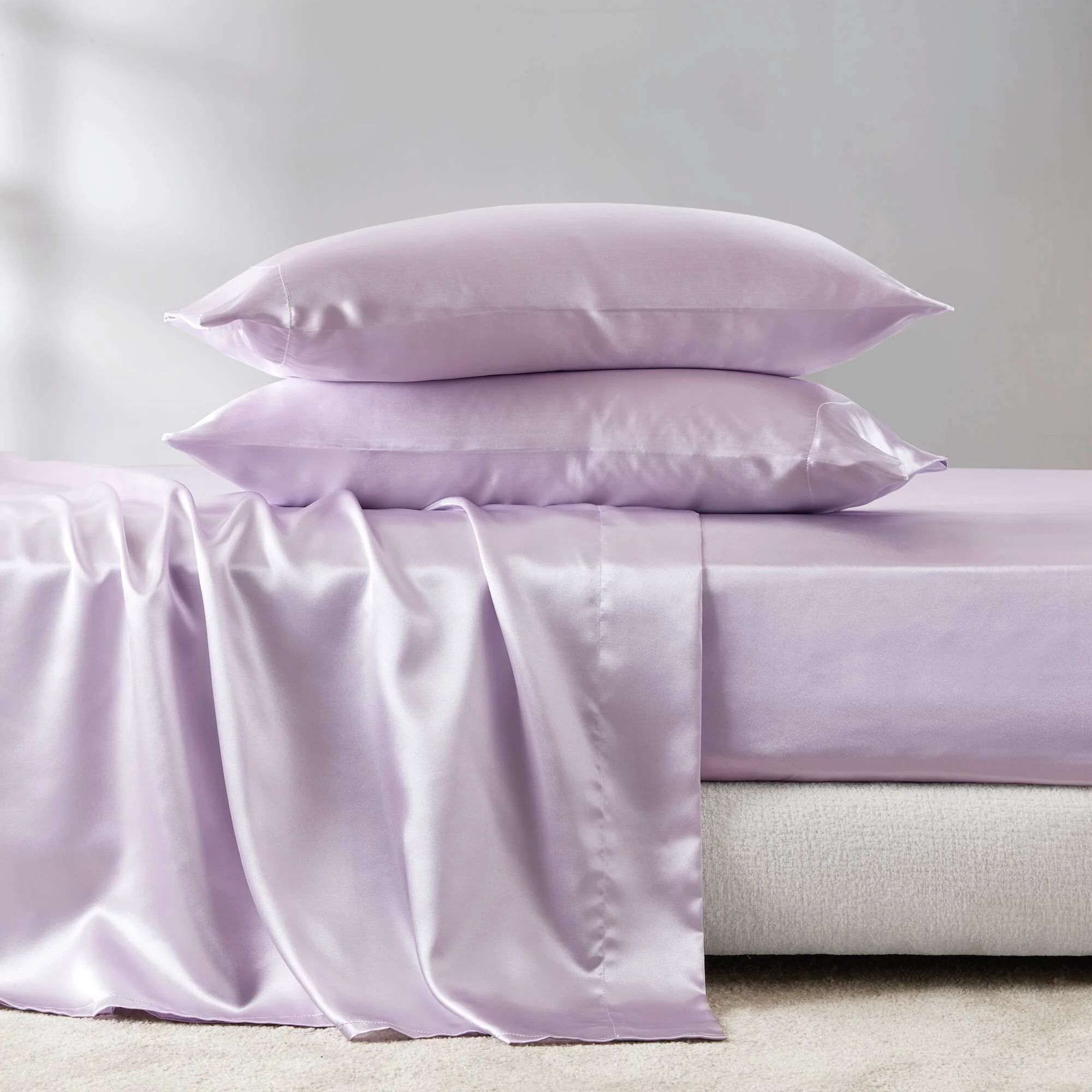 Satin Luxury Sheet Set - Image 61