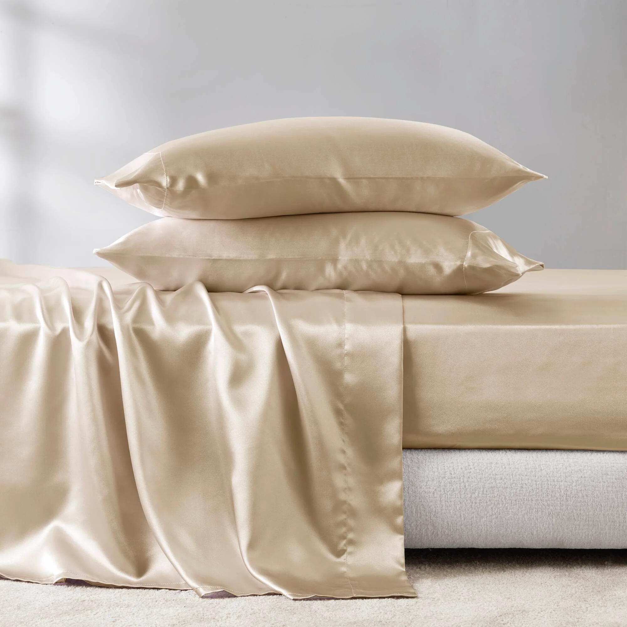 Satin Luxury Sheet Set - Image 63