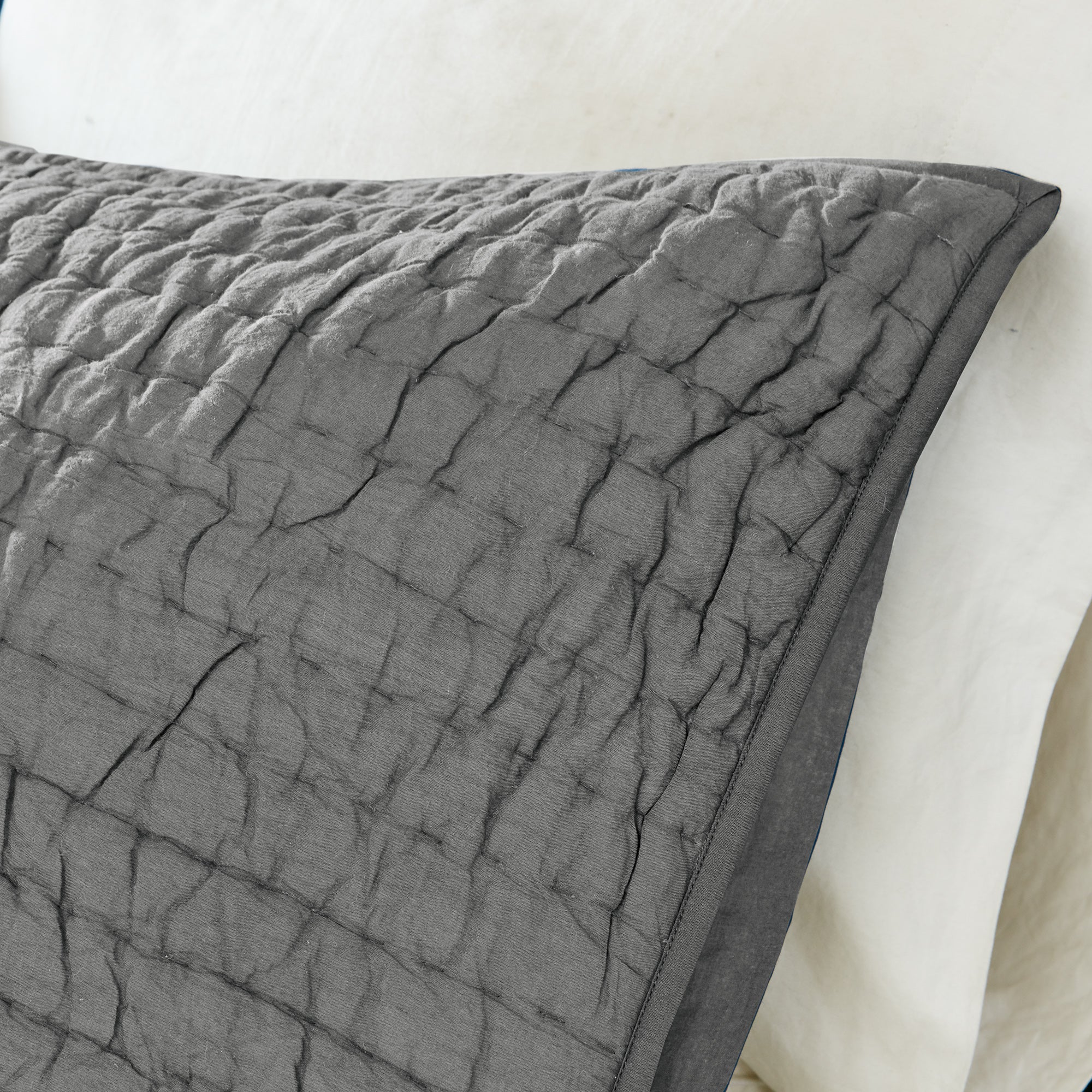 Serene 3-Piece Hand Quilted Cotton Quilt Set - Image 4