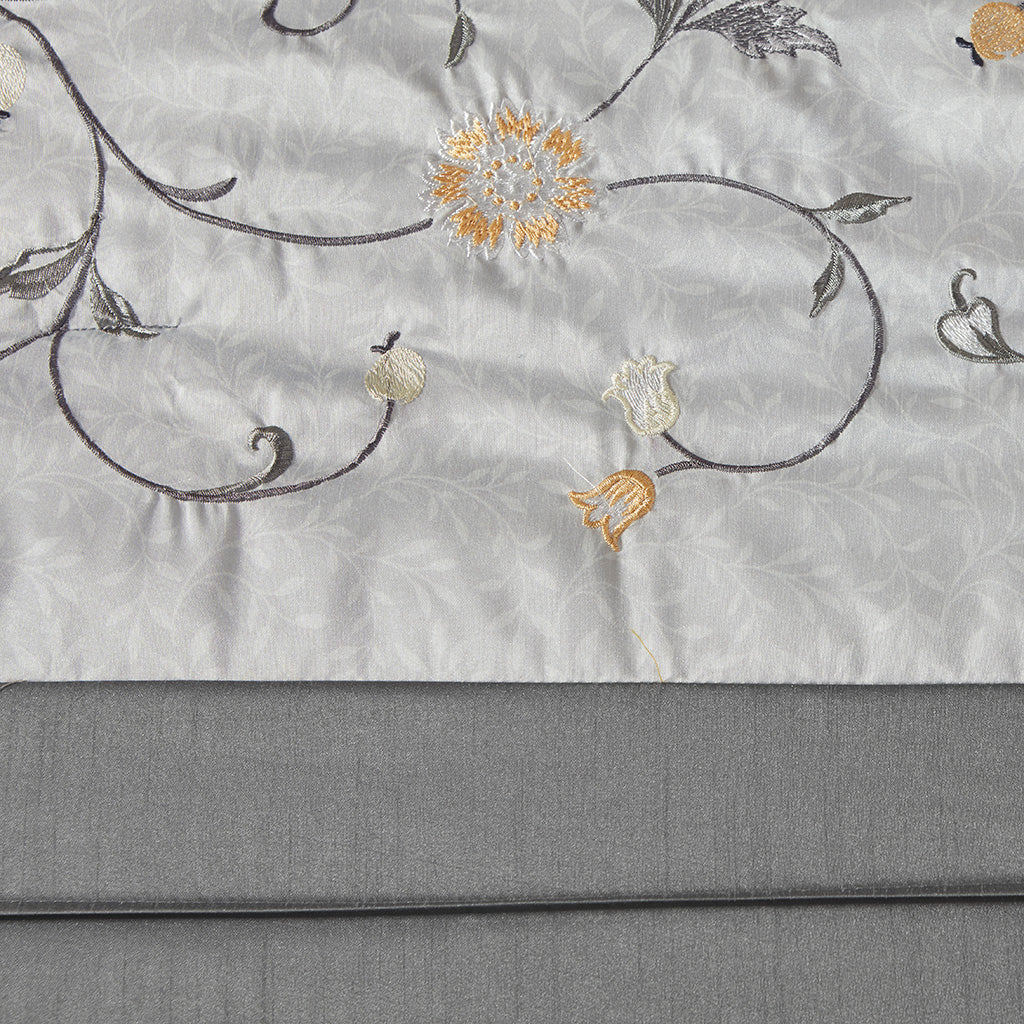Serene Embroidered 7-Piece Comforter Set - Image 48