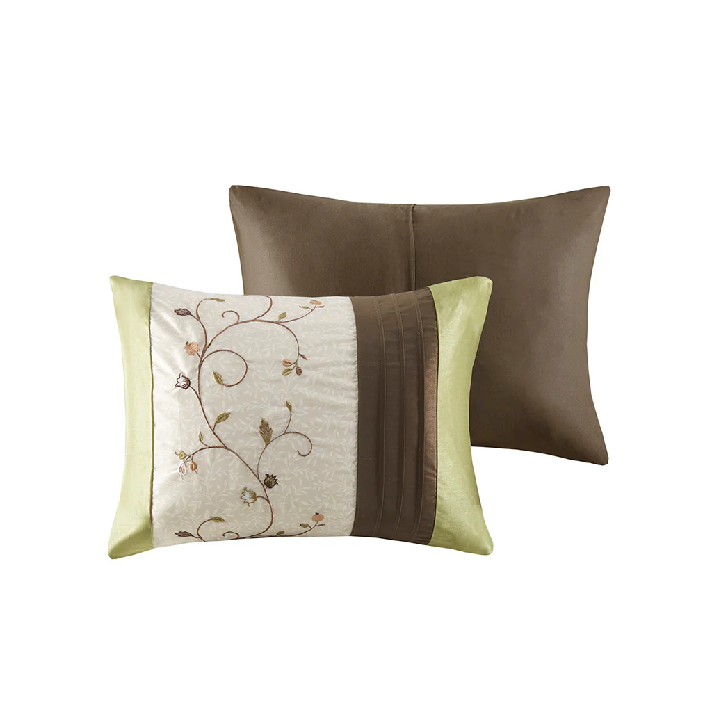 Serene Embroidered 7-Piece Comforter Set - Image 81