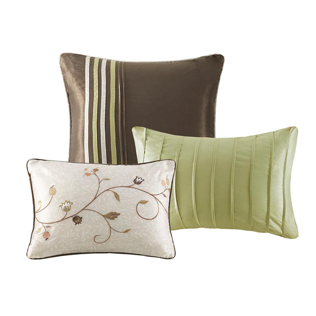 Serene Embroidered 7-Piece Comforter Set - Image 86