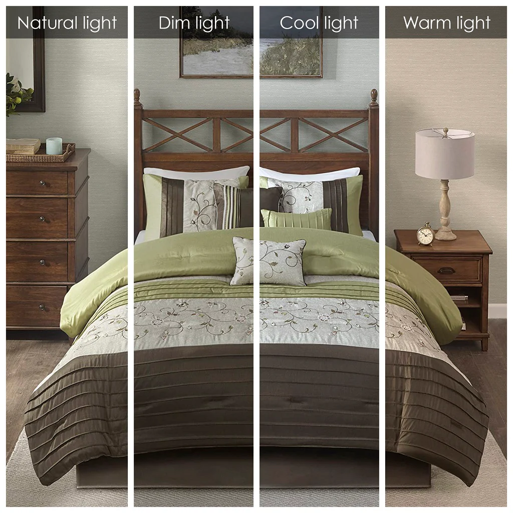 Serene Embroidered 7-Piece Comforter Set - Image 94