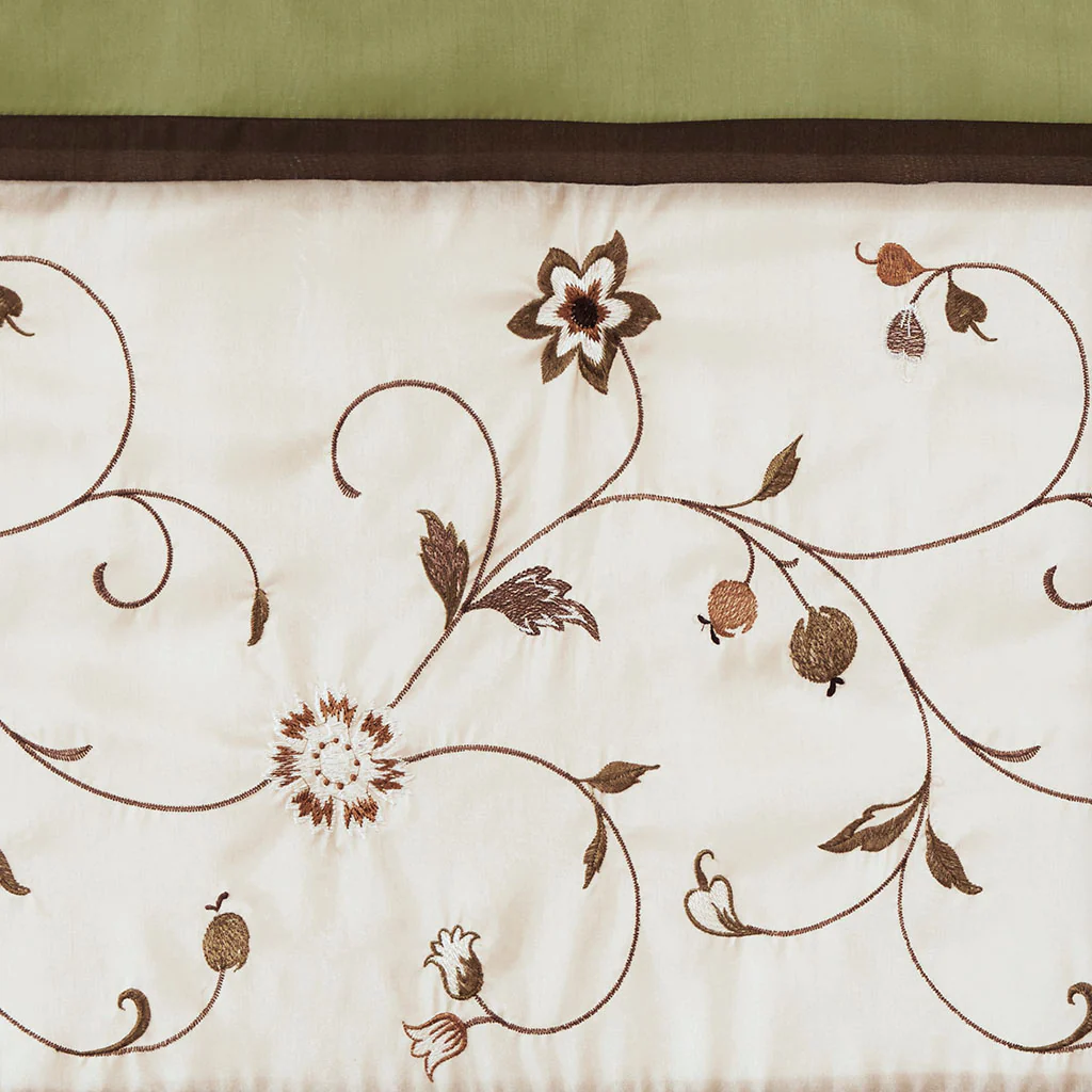 Serene Embroidered Window Valance - Image 48