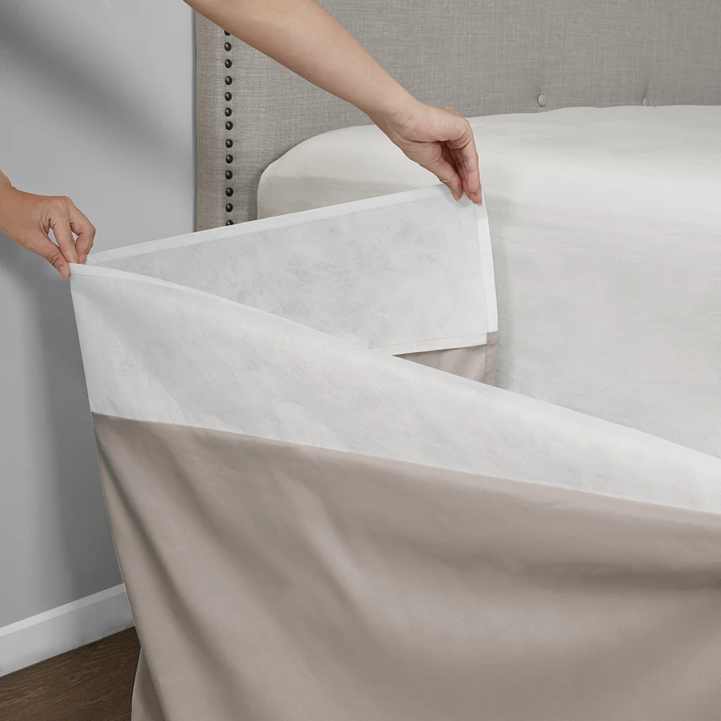 Simple Fit Wrap Around Adjustable Bedskirt - Image 33