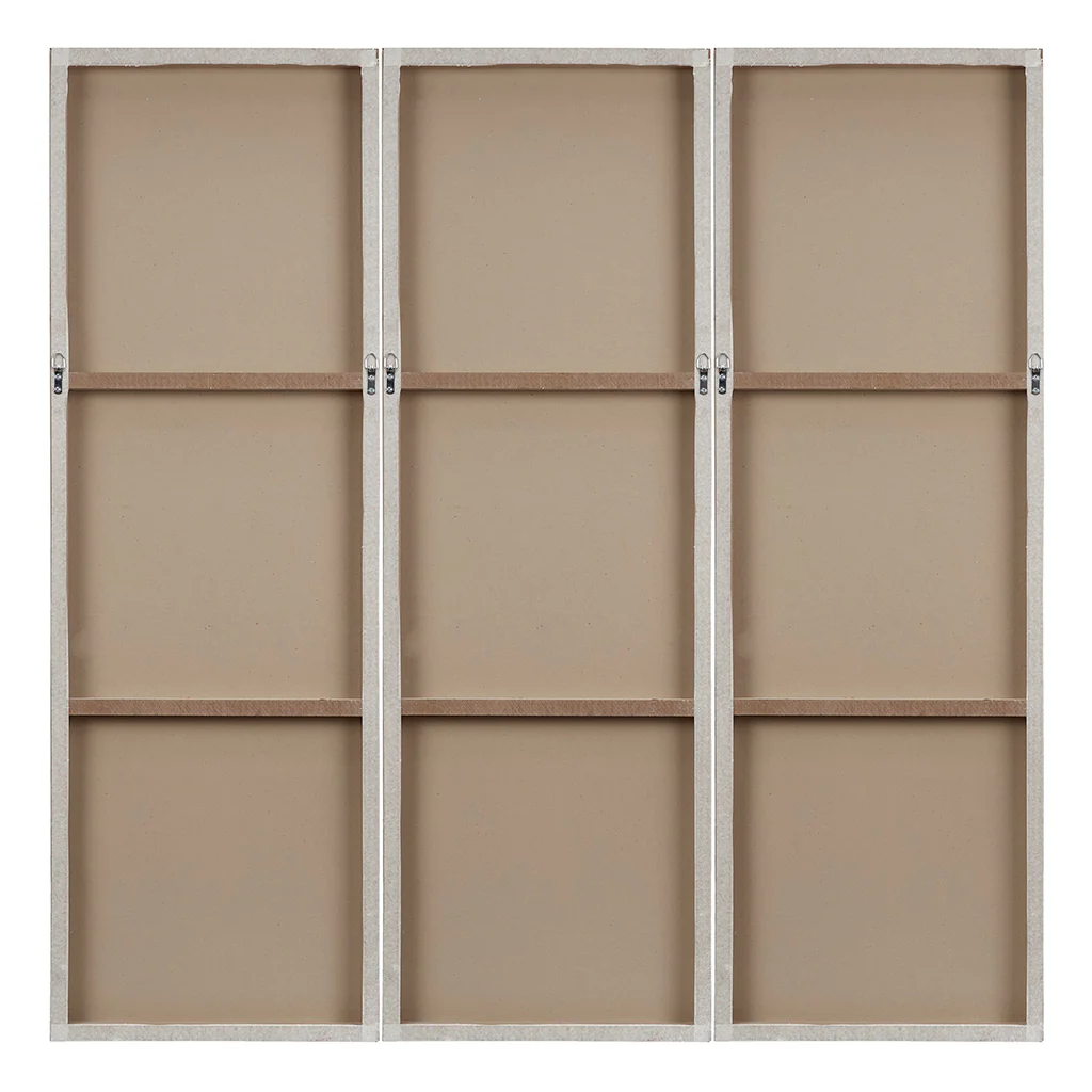 Sunburst Hand Painted Triptych 3-Piece Dimensional Resin Wall Art Set - Image 17