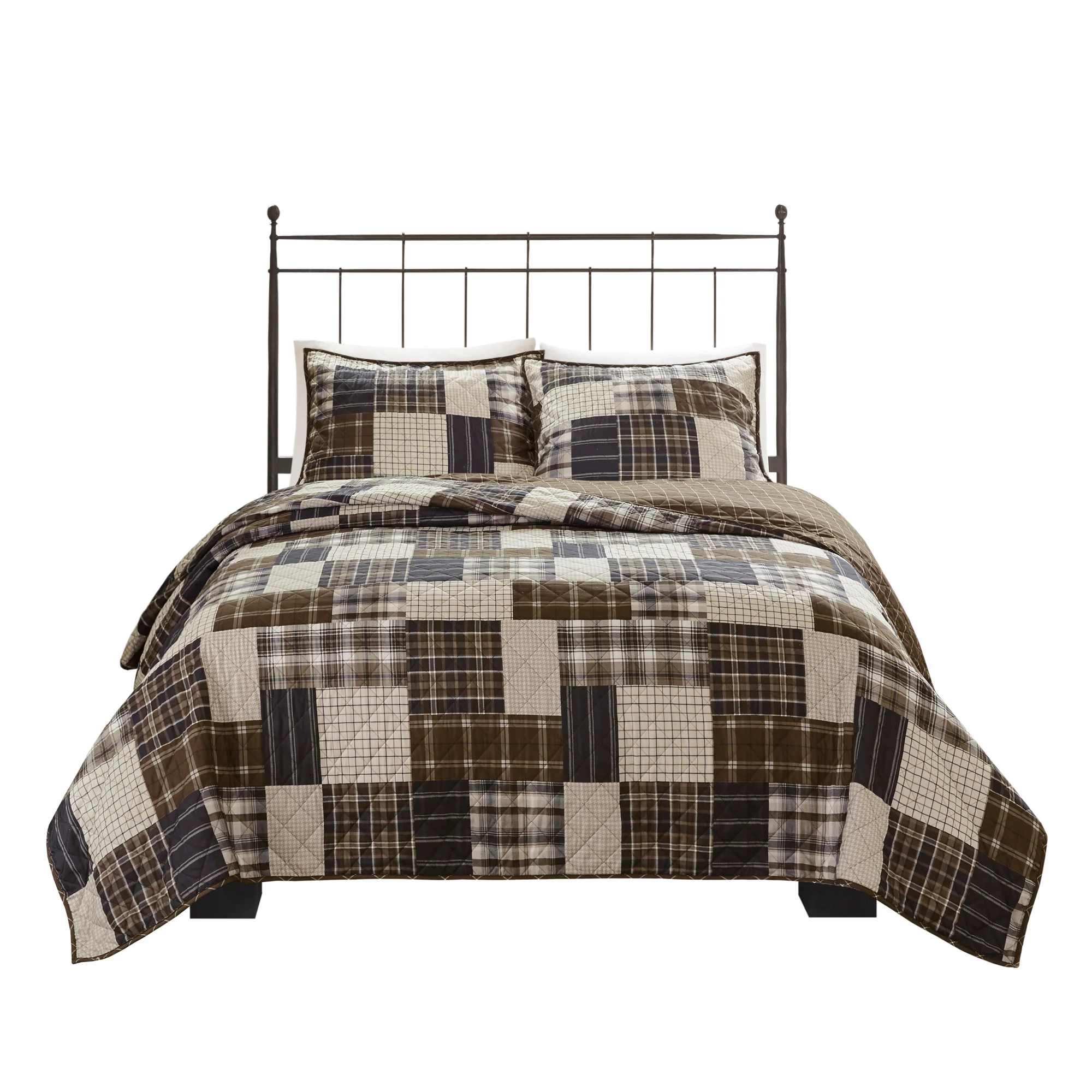 Timber 3-Piece Reversible Printed Quilt Set - Image 12