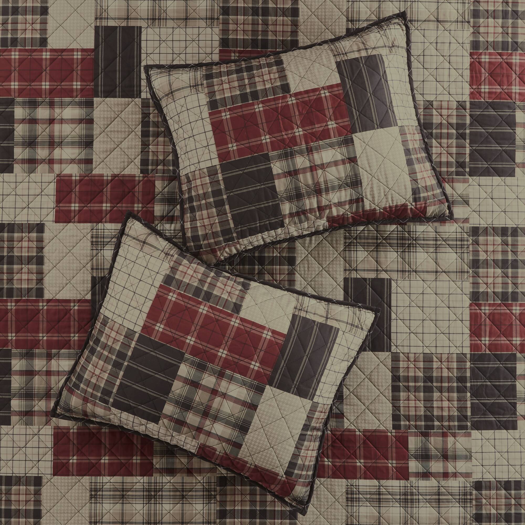 Timber 3-Piece Reversible Printed Quilt Set - Image 43