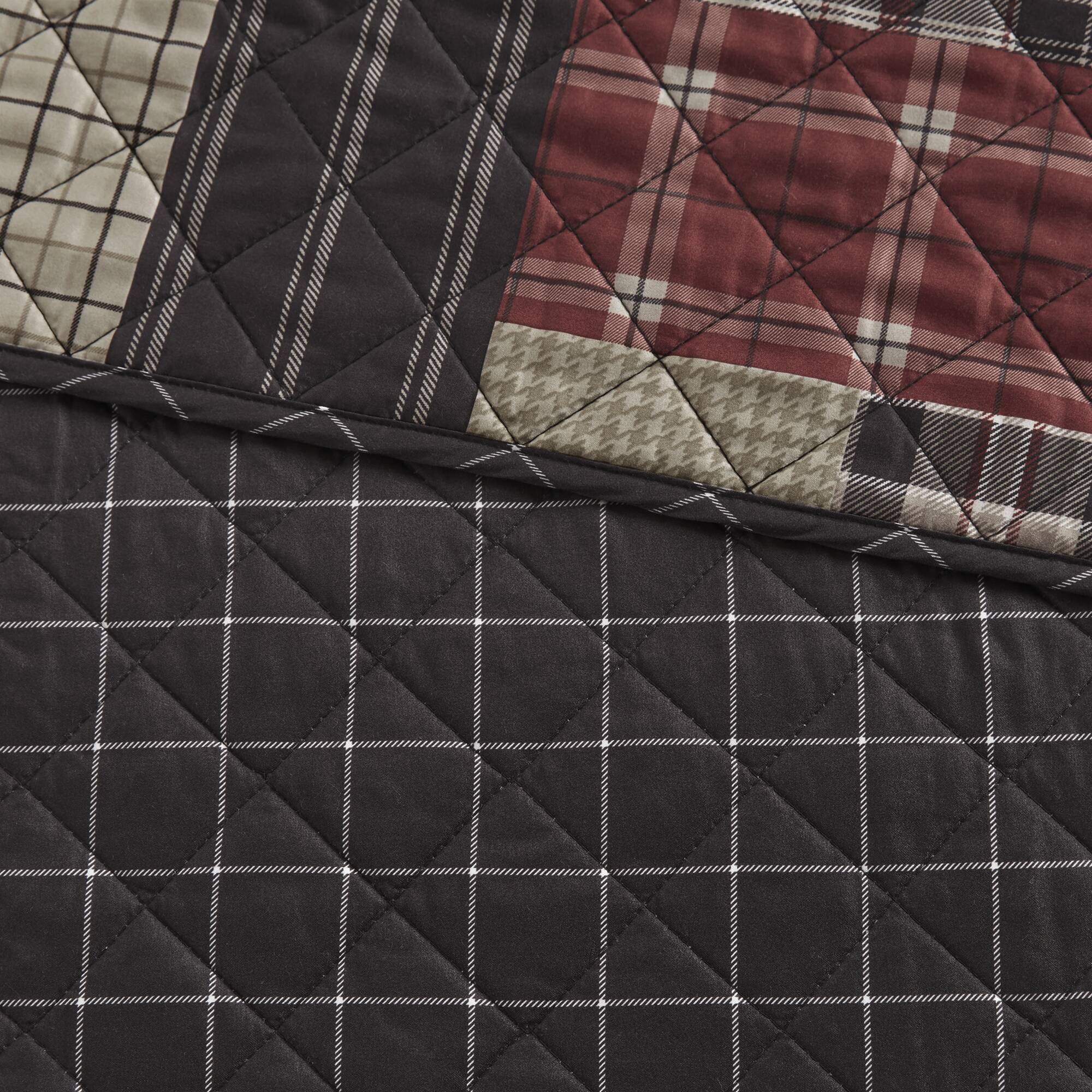 Timber 3-Piece Reversible Printed Quilt Set - Image 46