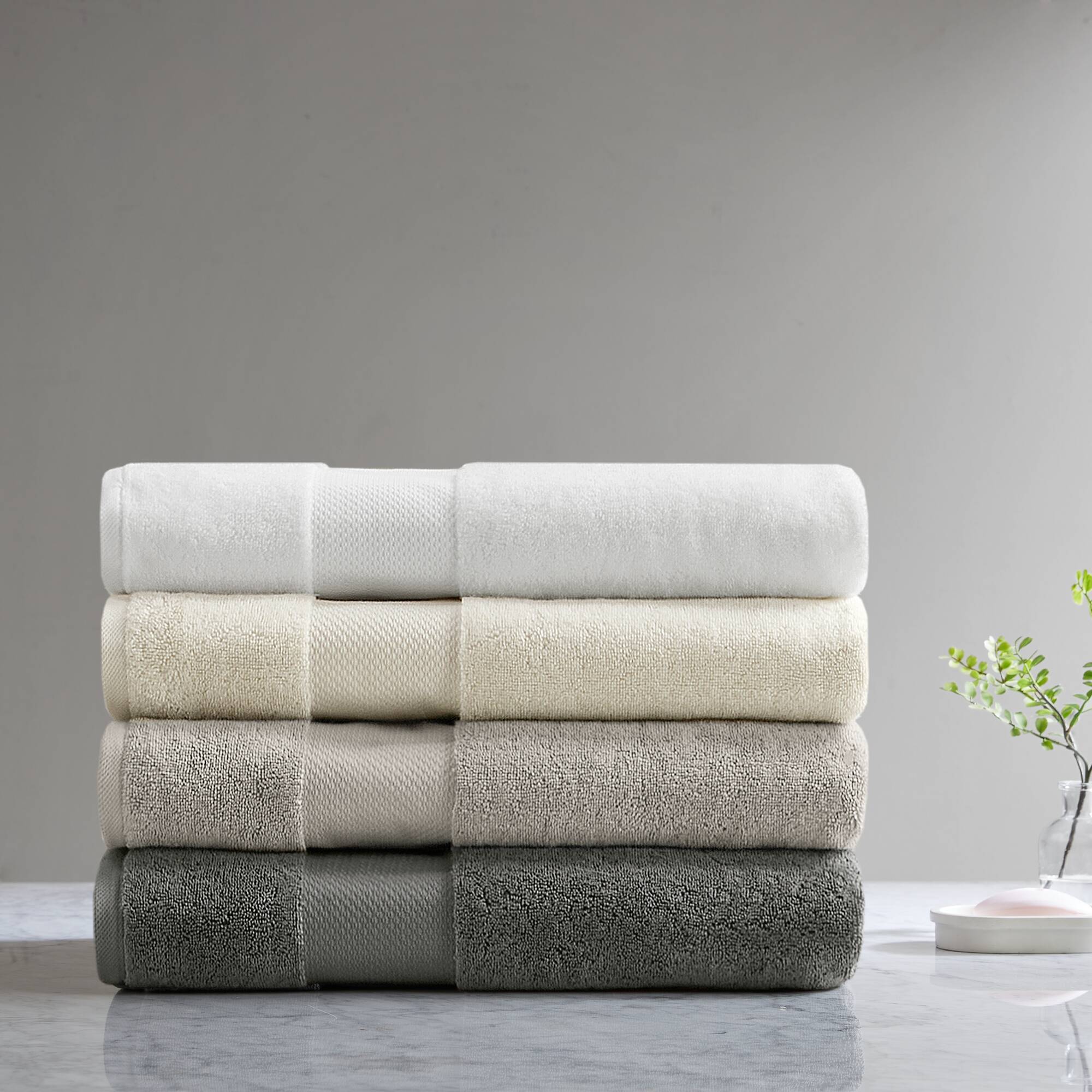 Turkish 100% Cotton Bath Sheet 2-Piece Set - Image 35