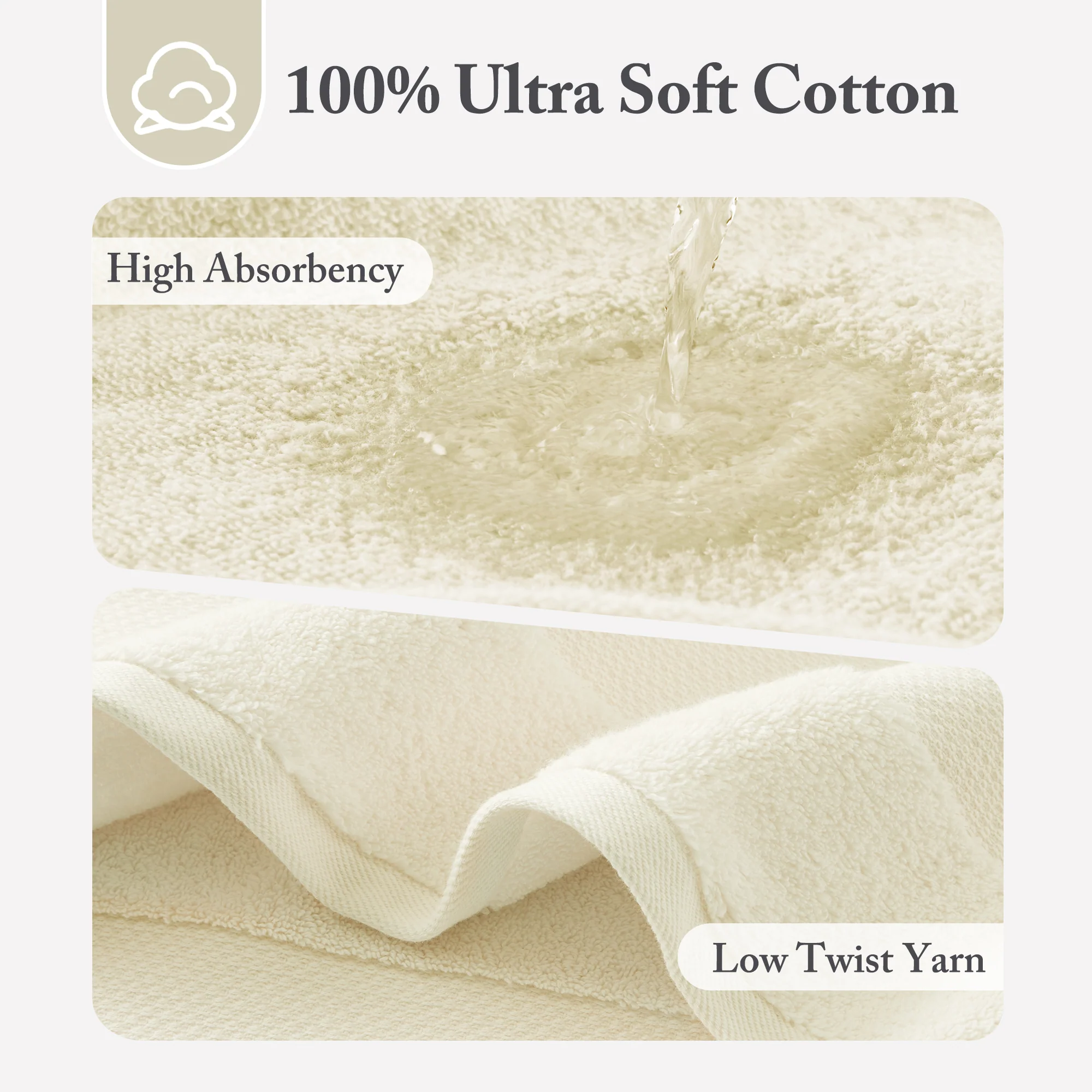 Turkish 100% Cotton Bath Sheet 2-Piece Set - Image 55