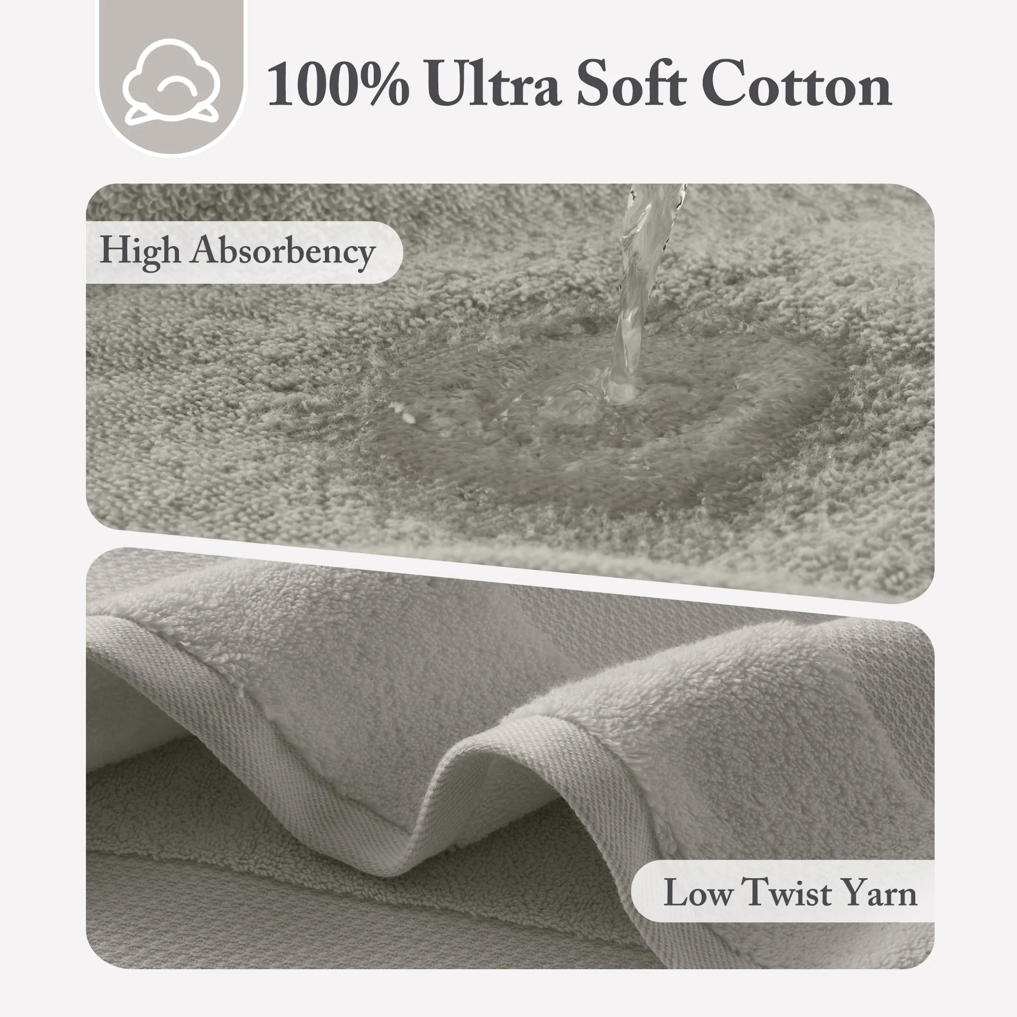 Turkish 100% Cotton Bath Sheet 2-Piece Set - Image 59