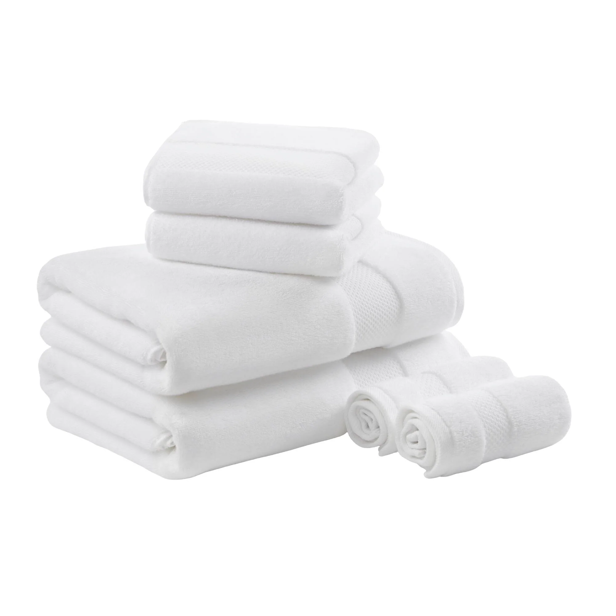 Turkish Cotton 6-Piece Bath Towel Set - Image 101