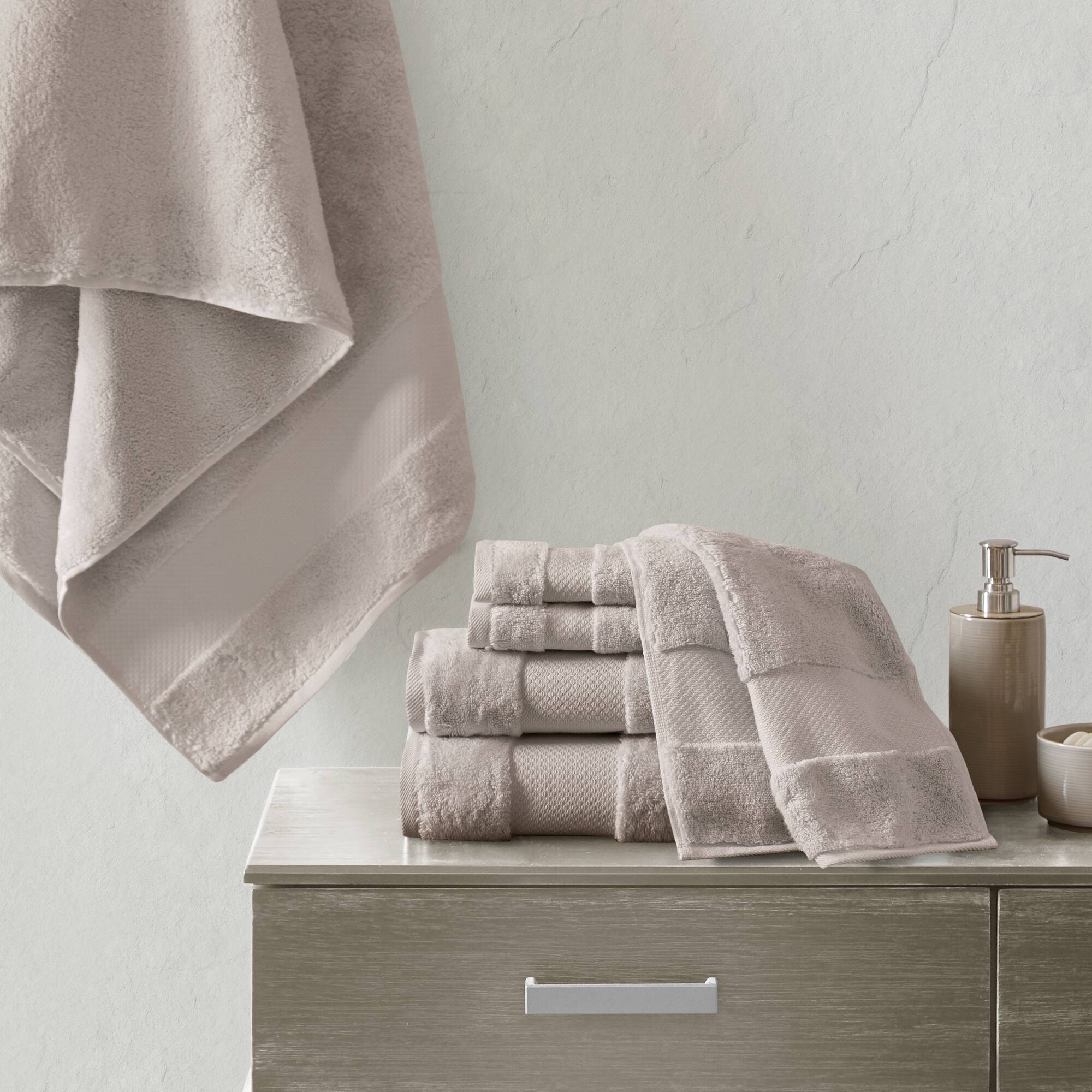 Turkish Cotton 6-Piece Bath Towel Set - Image 4
