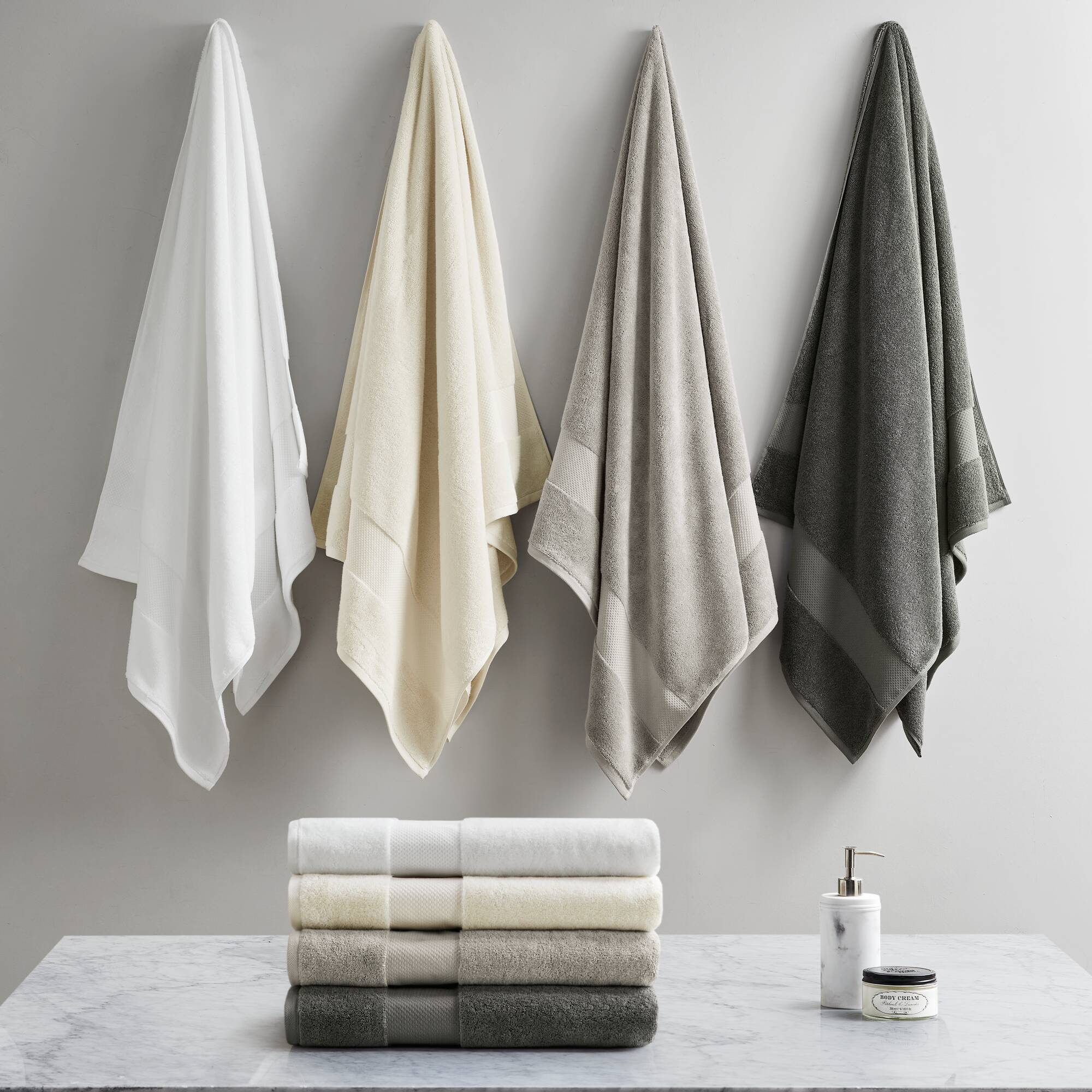 Turkish Cotton 6-Piece Bath Towel Set - Image 52