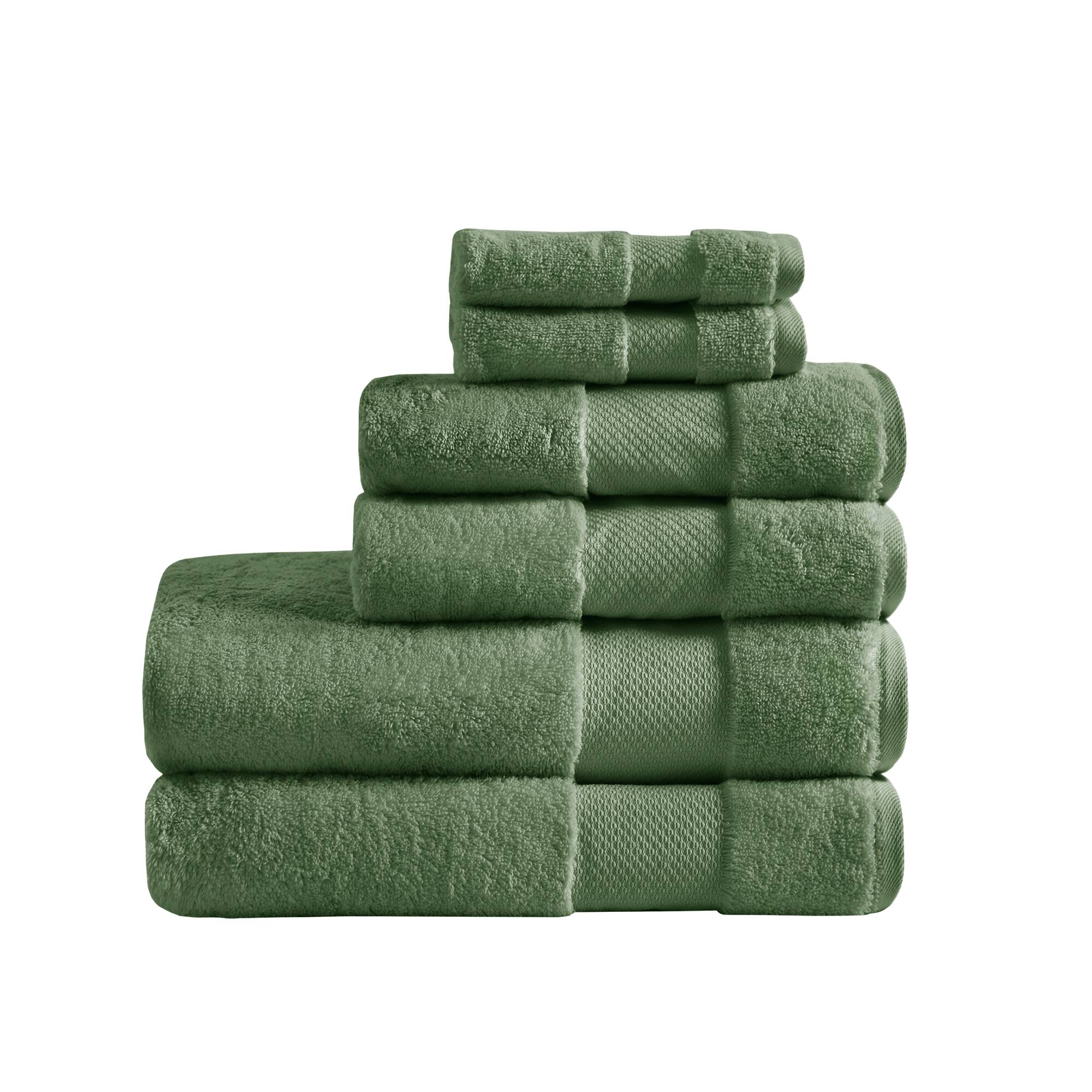 Turkish Cotton 6-Piece Bath Towel Set - Image 69