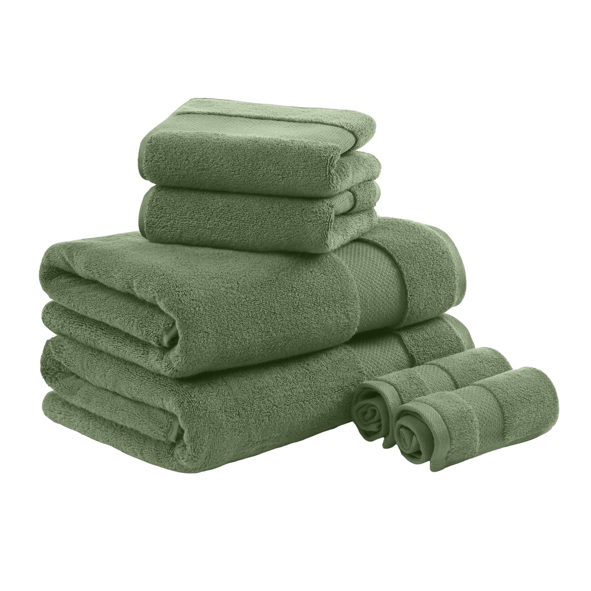 Turkish Cotton 6-Piece Bath Towel Set - Image 90