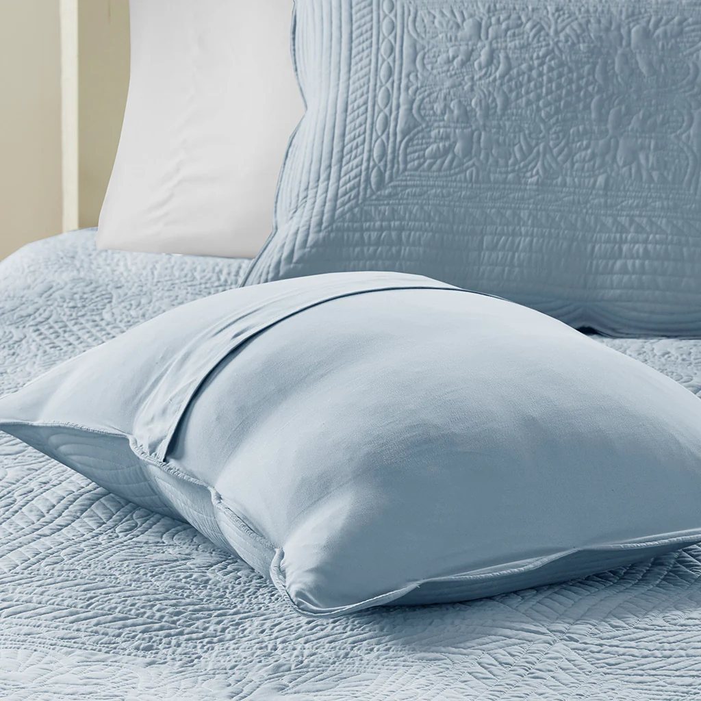 Tuscany 3-Piece Reversible Scalloped Edge Quilt Set - Image 50