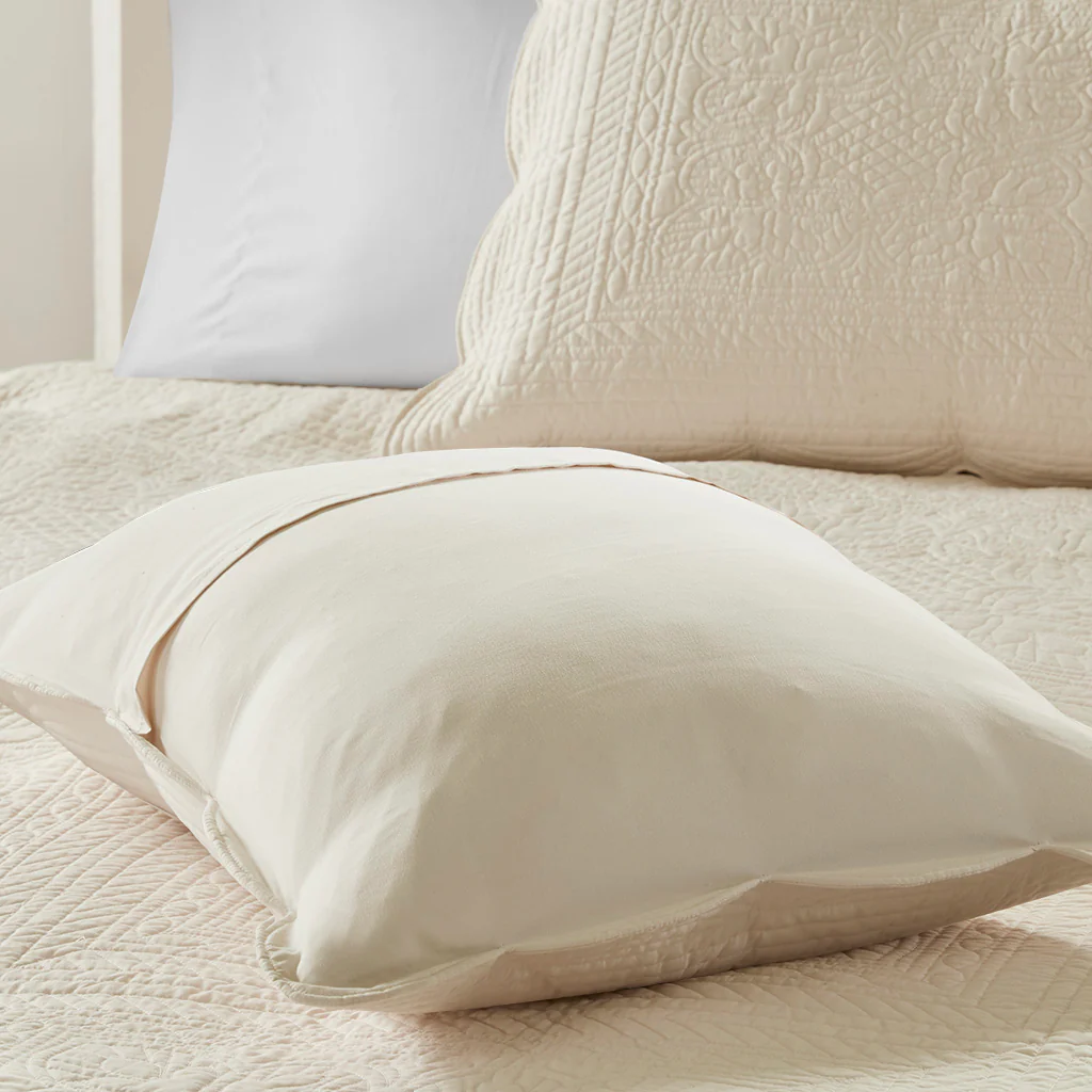 Tuscany 3-Piece Reversible Scalloped Edge Quilt Set - Image 67