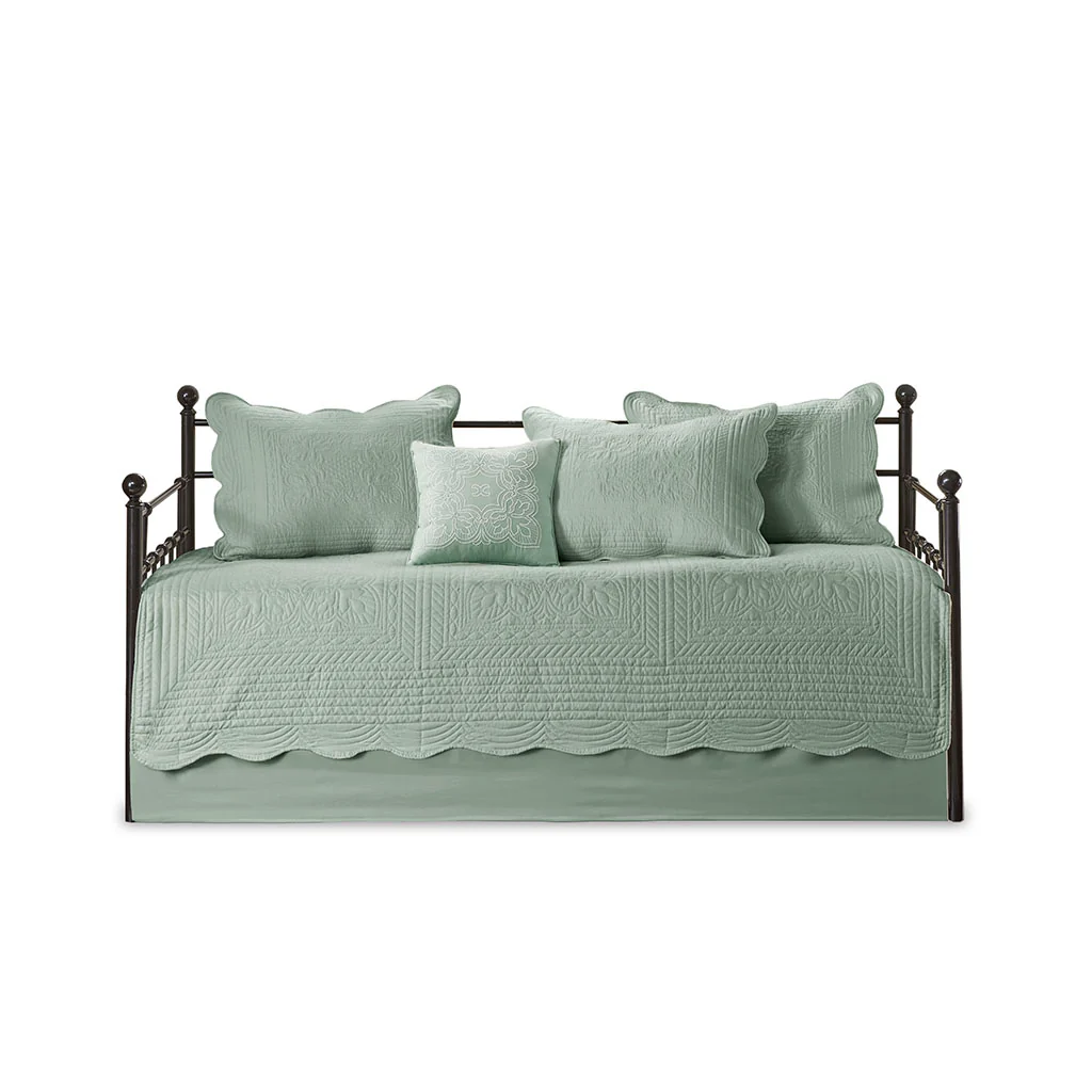 Tuscany 6-Piece Scalloped Edge Daybed Cover Set - Image 12