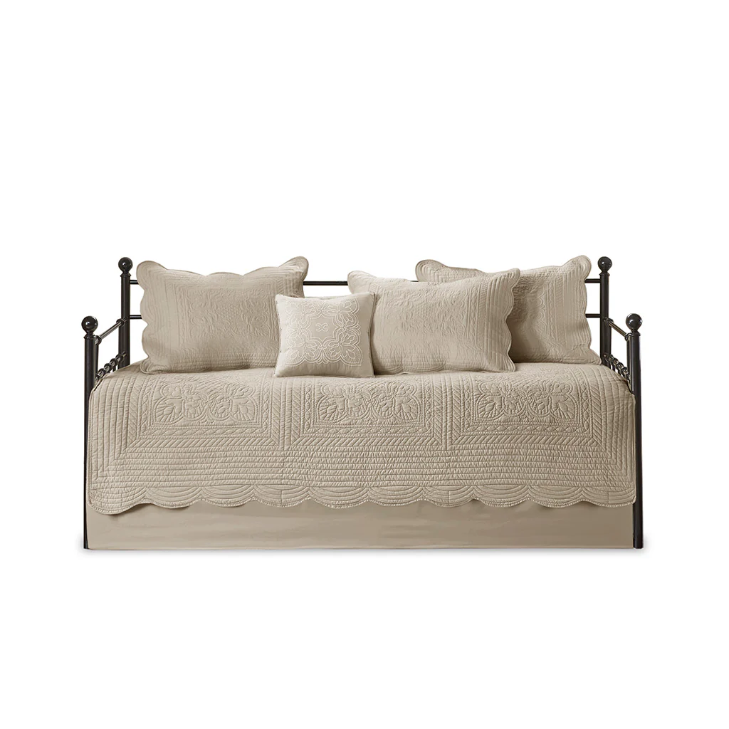 Tuscany 6-Piece Scalloped Edge Daybed Cover Set - Image 60