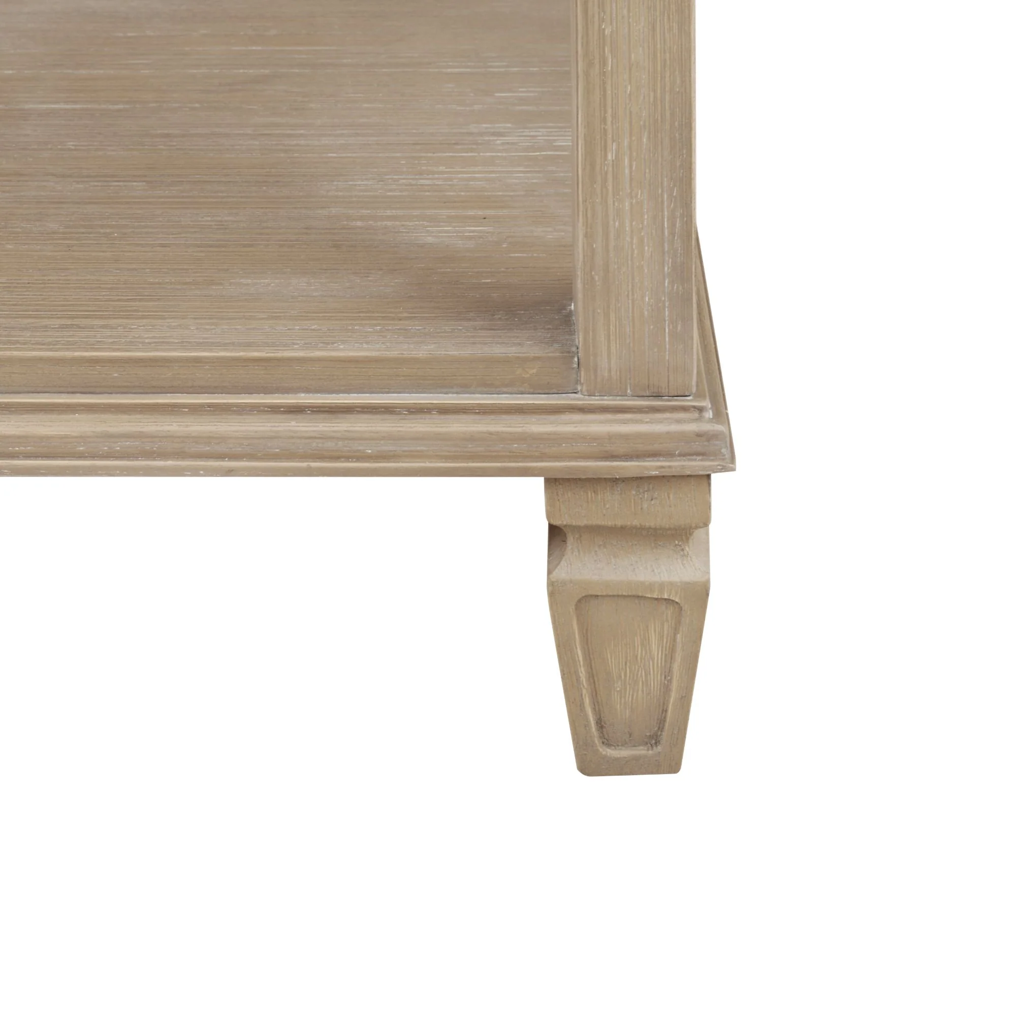 Victoria one-drawer wood bedside table with shelf - Image 13