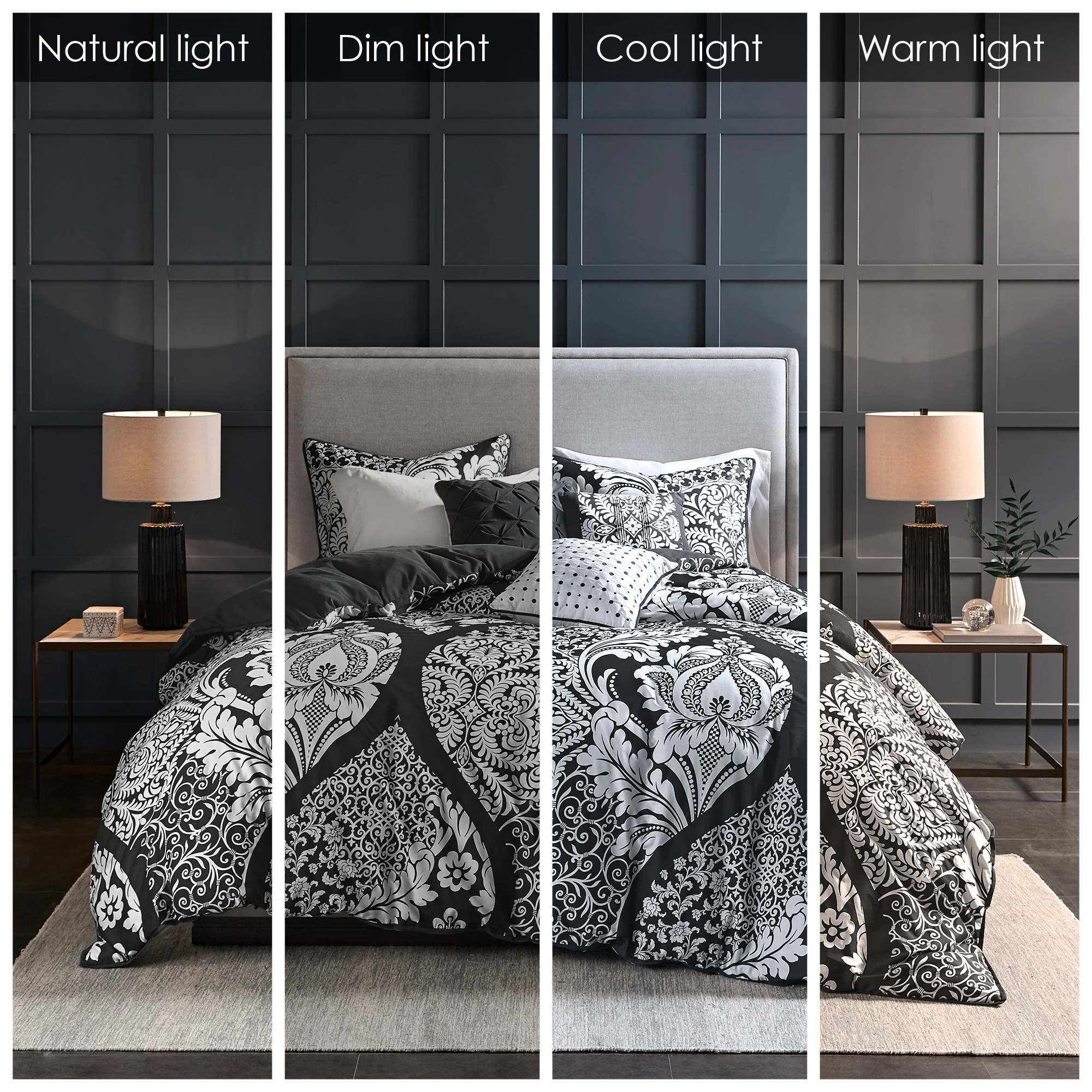 Vienna 6-Piece Printed Duvet Cover Set - Image 50