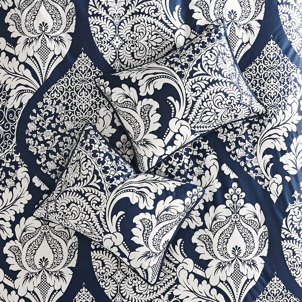 Vienna 7-Piece Cotton Printed Comforter Set - Image 15