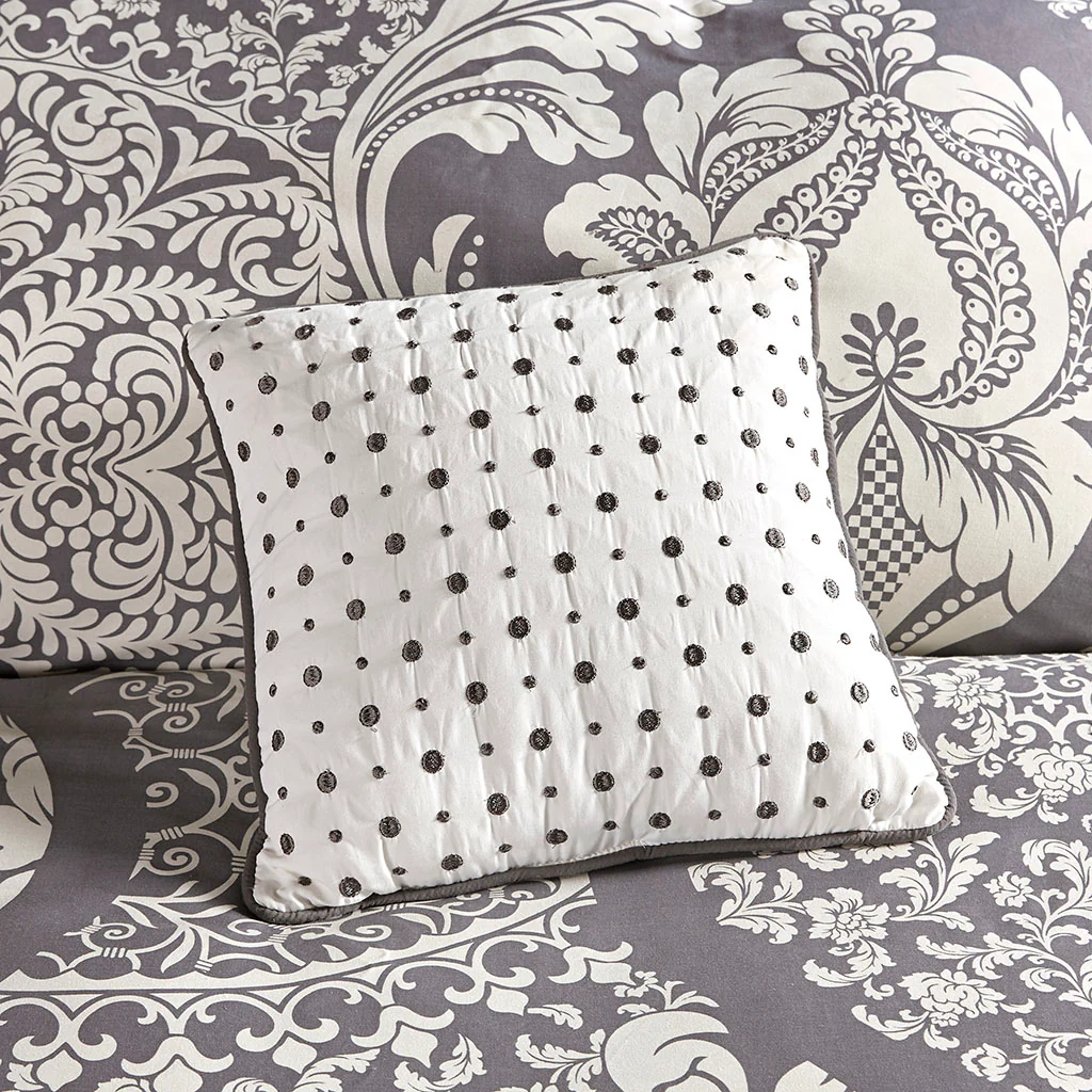 Vienna 7-Piece Cotton Printed Comforter Set - Image 18
