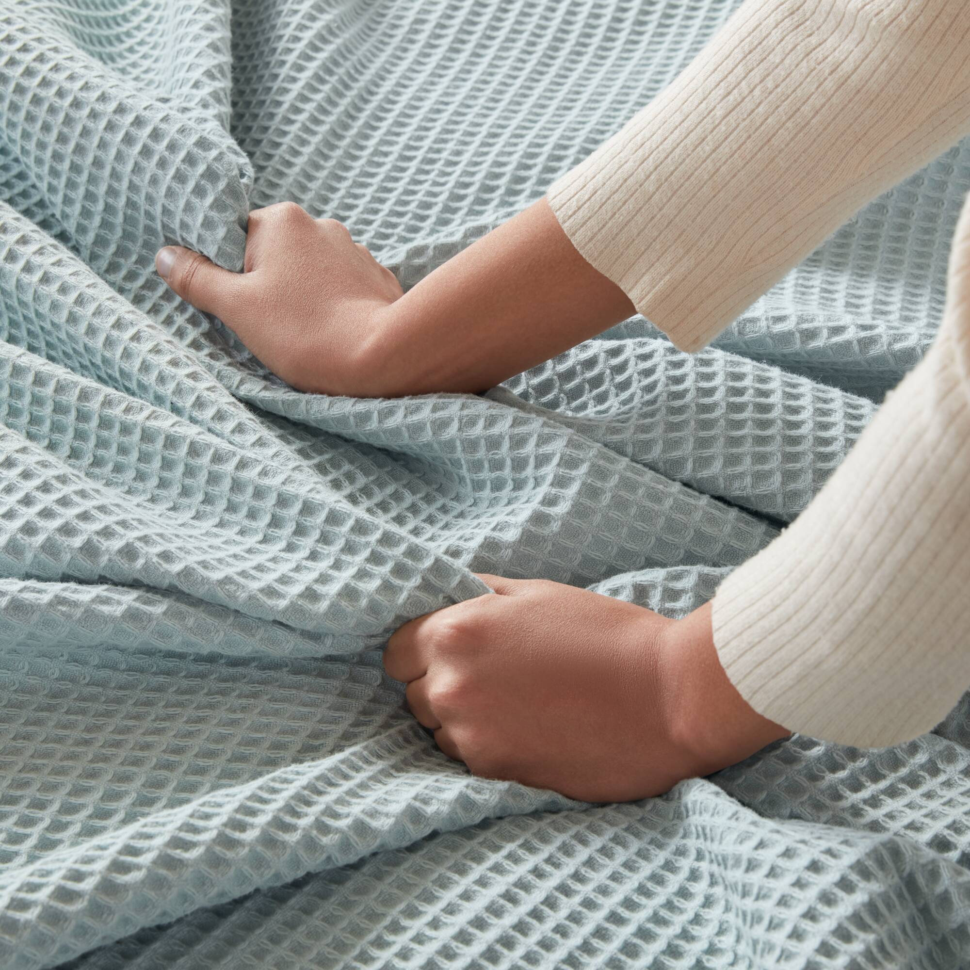 Waffle Weave Cotton Blanket - Image 101