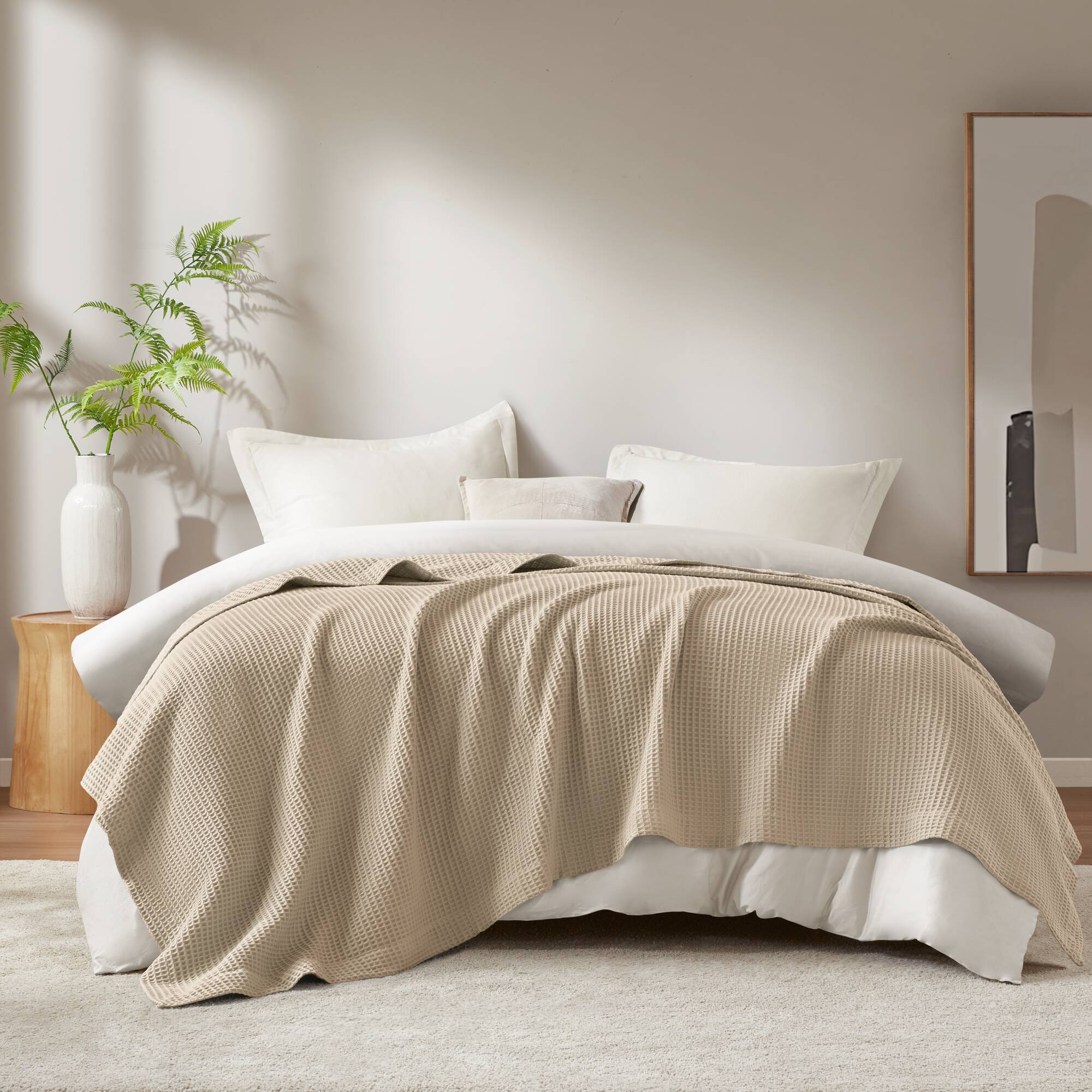 Waffle Weave Cotton Blanket - Image 28