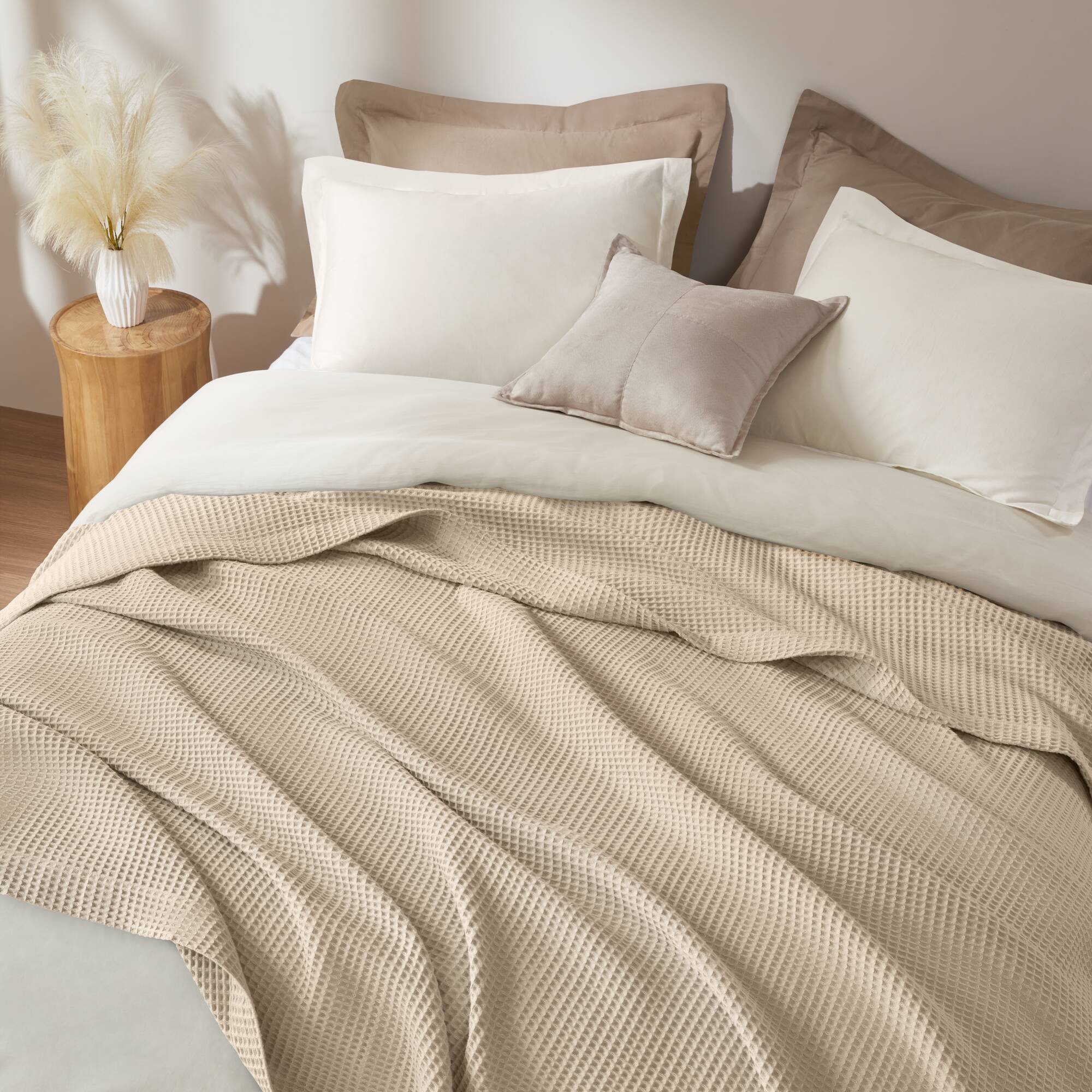Waffle Weave Cotton Blanket - Image 30