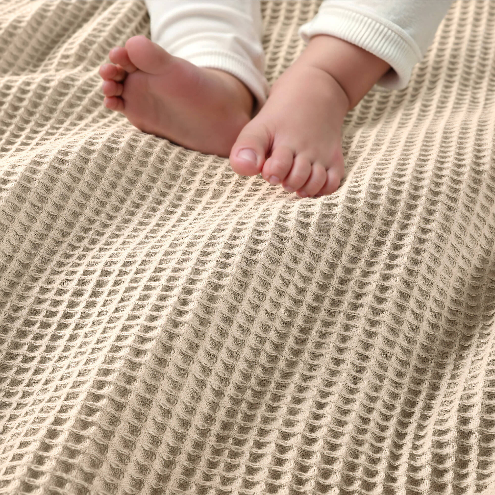Waffle Weave Cotton Blanket - Image 35
