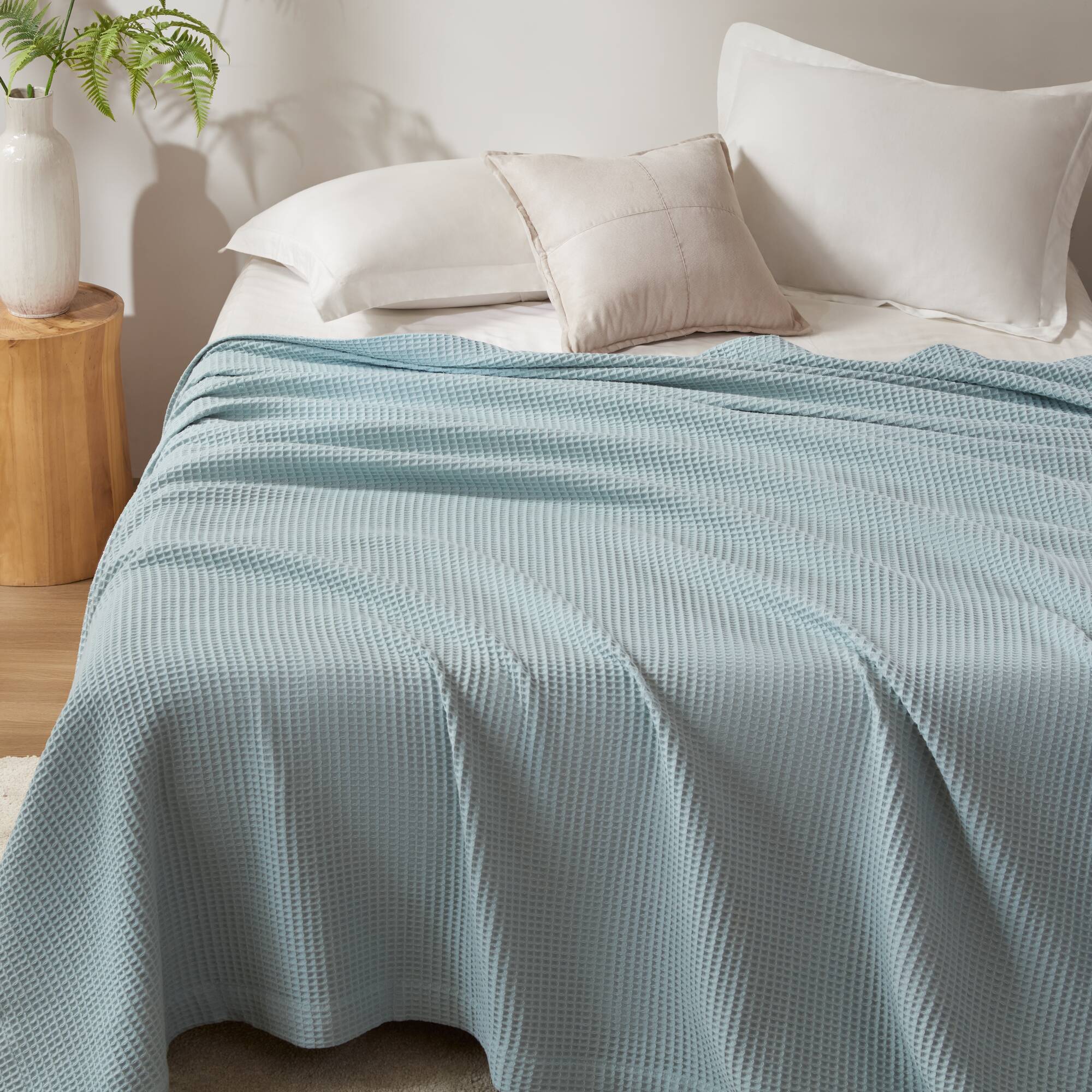 Waffle Weave Cotton Blanket - Image 93