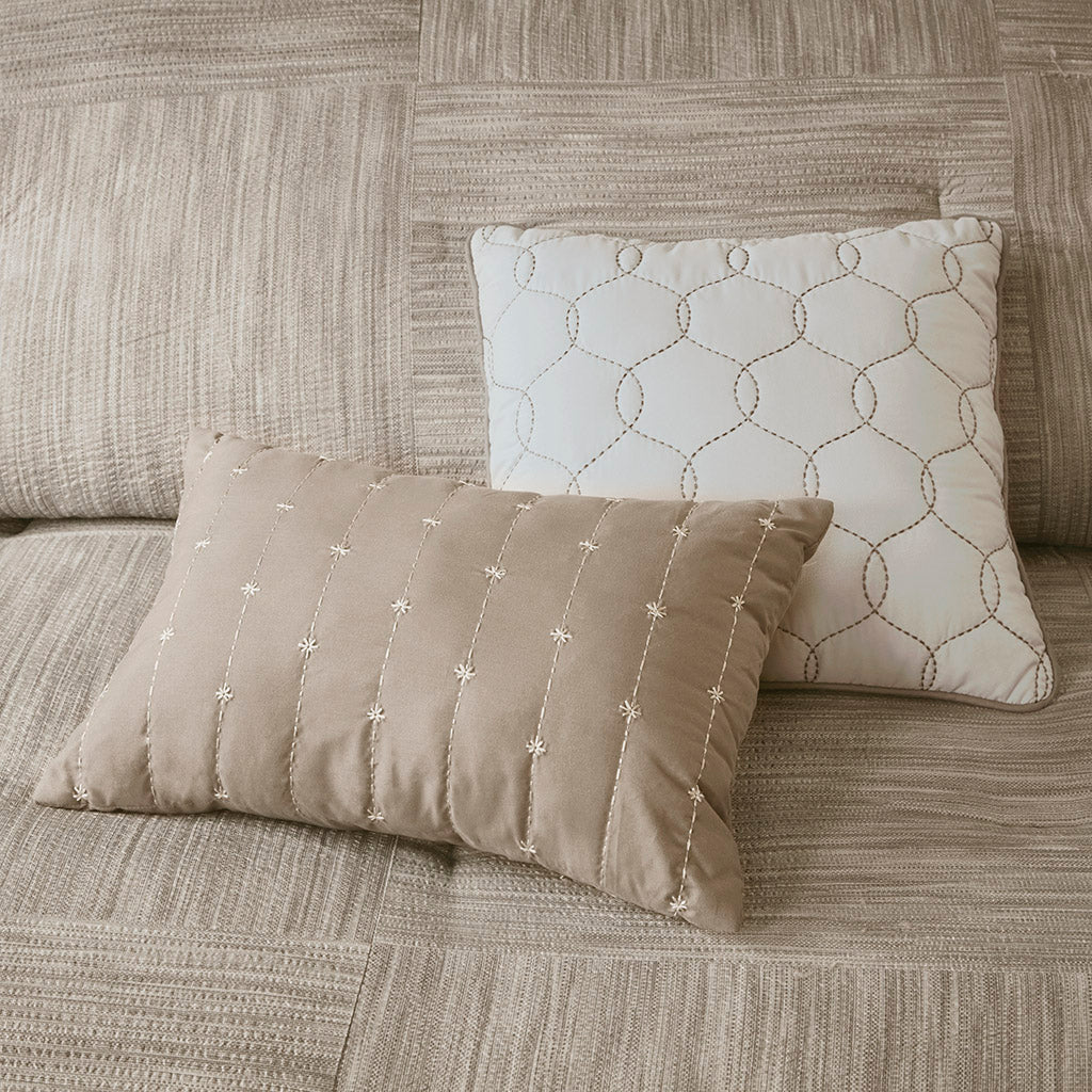 Walter 7-Piece Printed Seersucker Comforter Set - Image 30