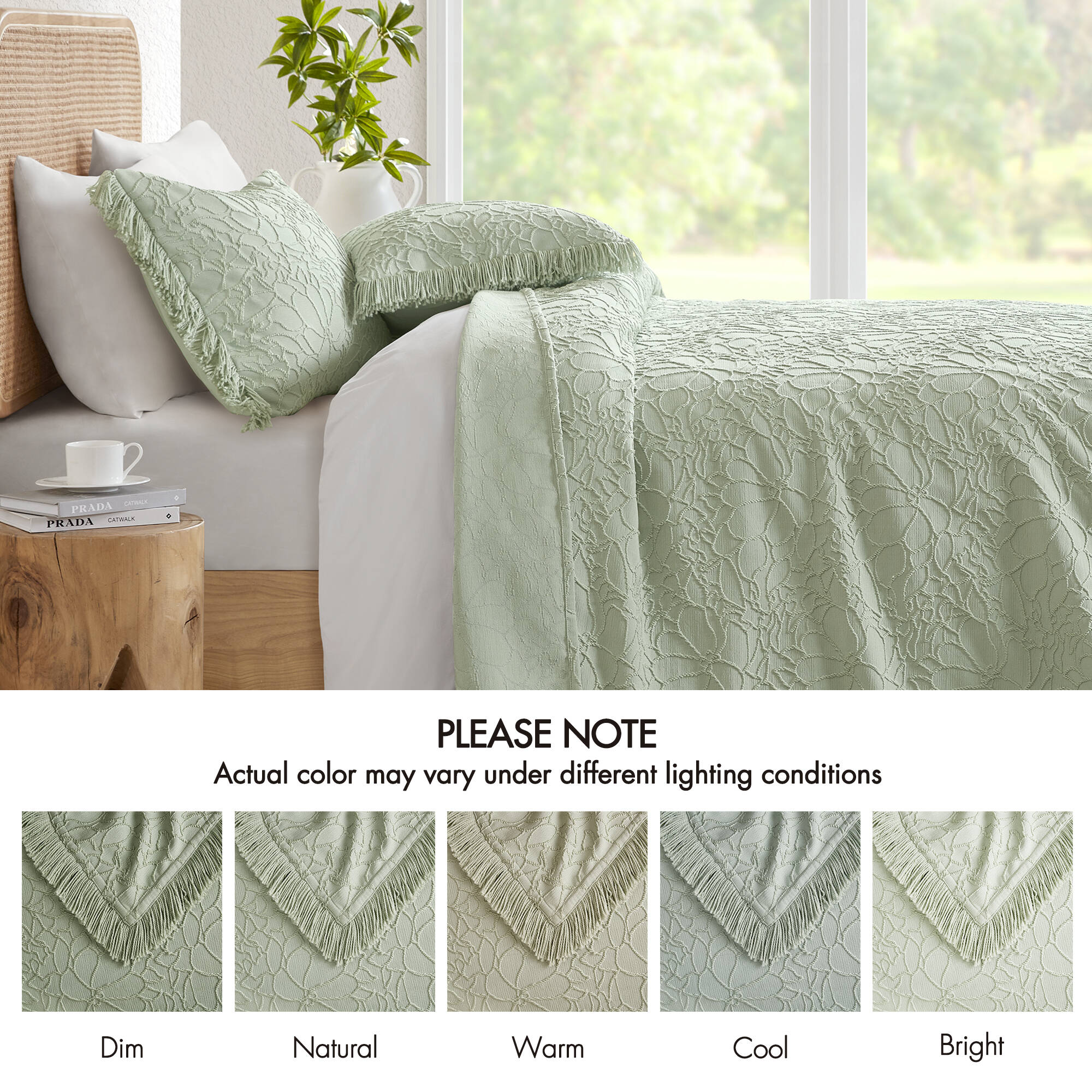 Willow 3-Piece Bedspread Set - Image 34
