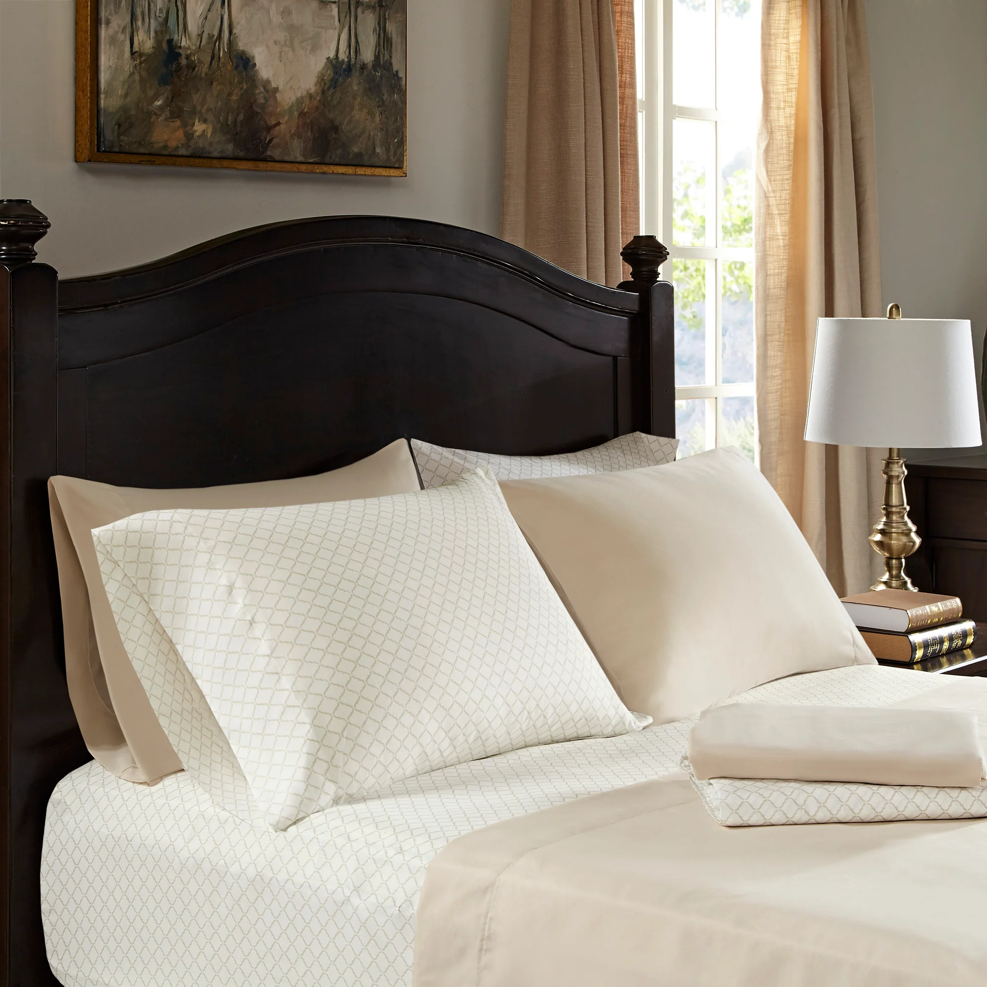 Zara 16-Piece Jacquard Comforter Set with 2 Bed Sheet Sets - Image 19