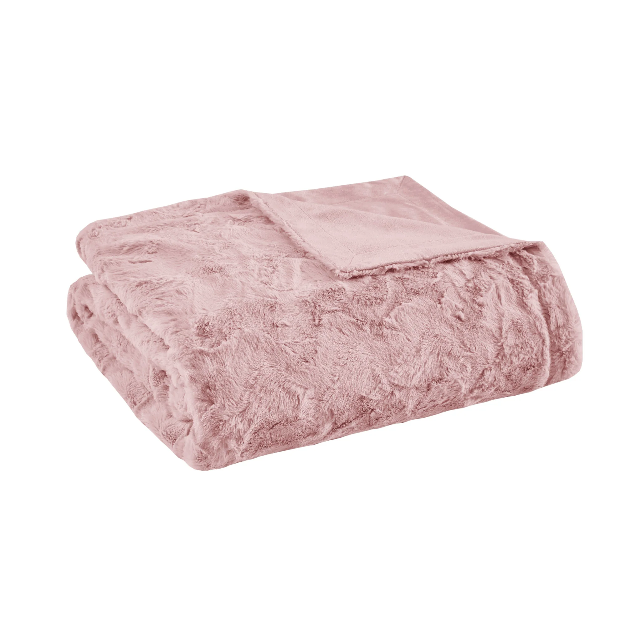 Zuri Faux Fur Blanket - Image 5